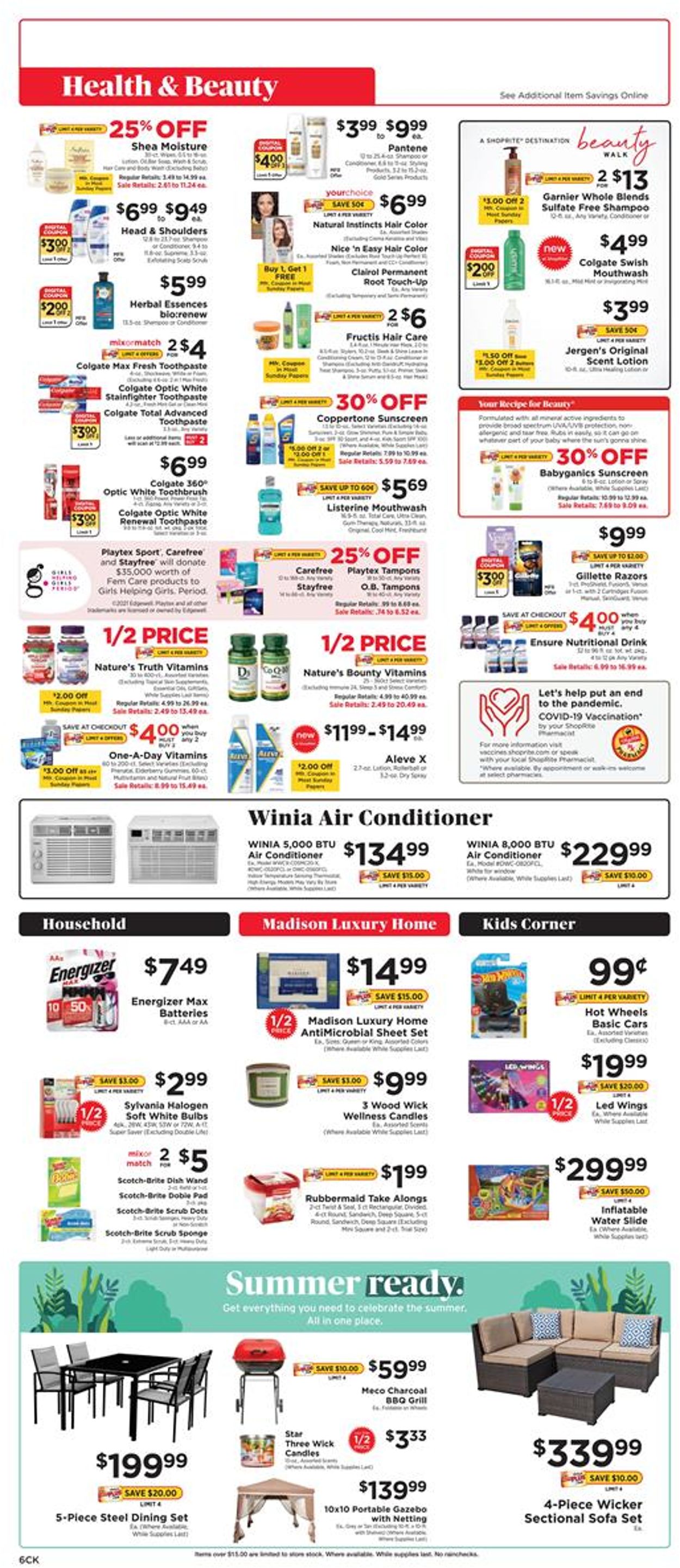 ShopRite Weekly Ad Circular - valid 06/13-06/19/2021 (Page 6)