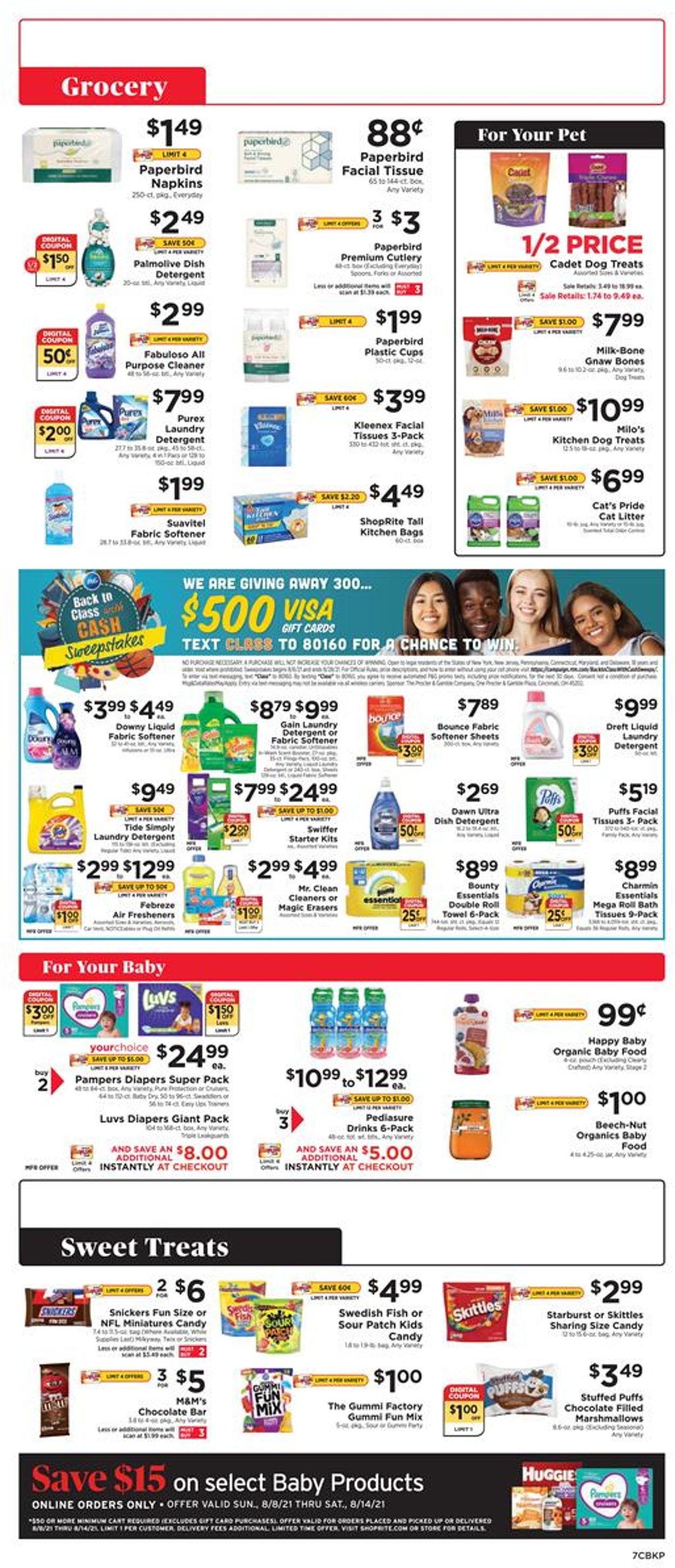 ShopRite Weekly Ad Circular - valid 08/08-08/14/2021 (Page 7)