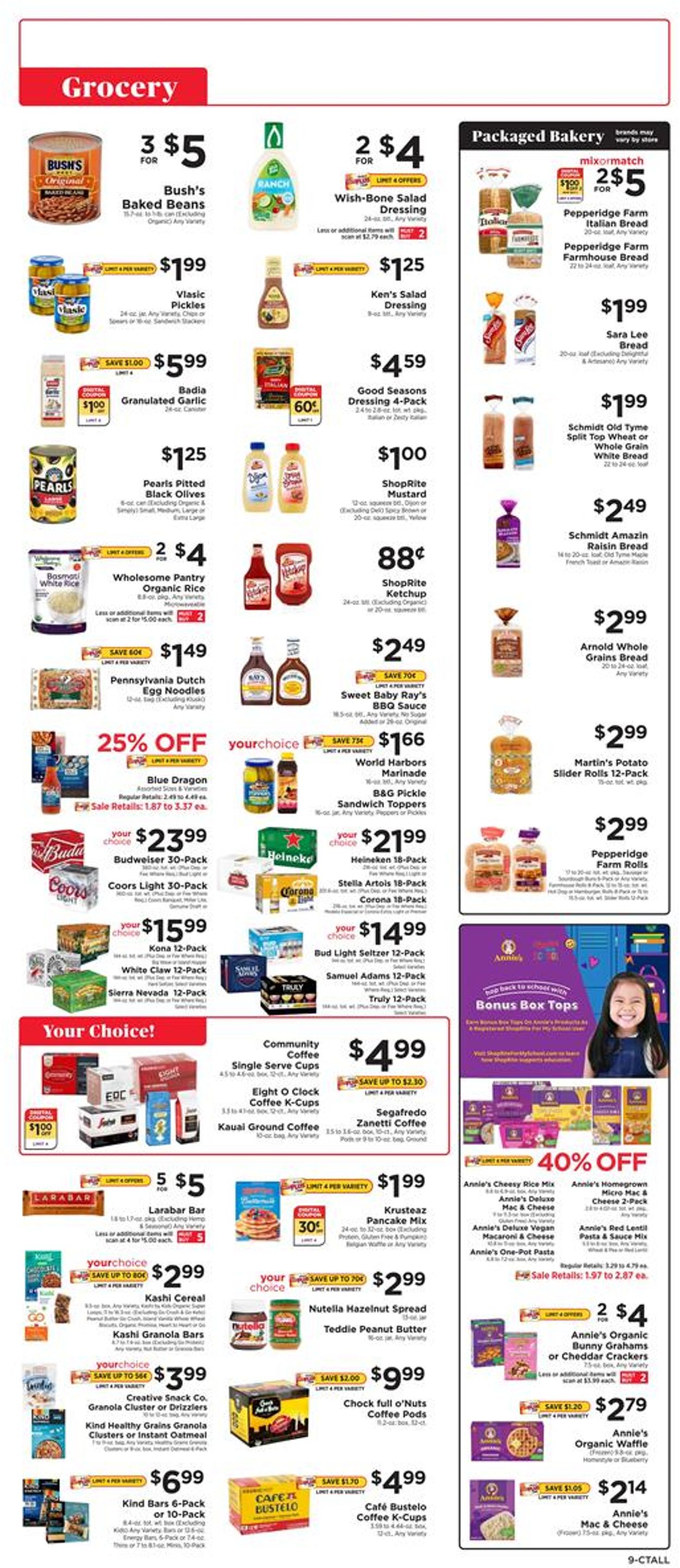 ShopRite Weekly Ad Circular - valid 08/15-08/21/2021 (Page 9)