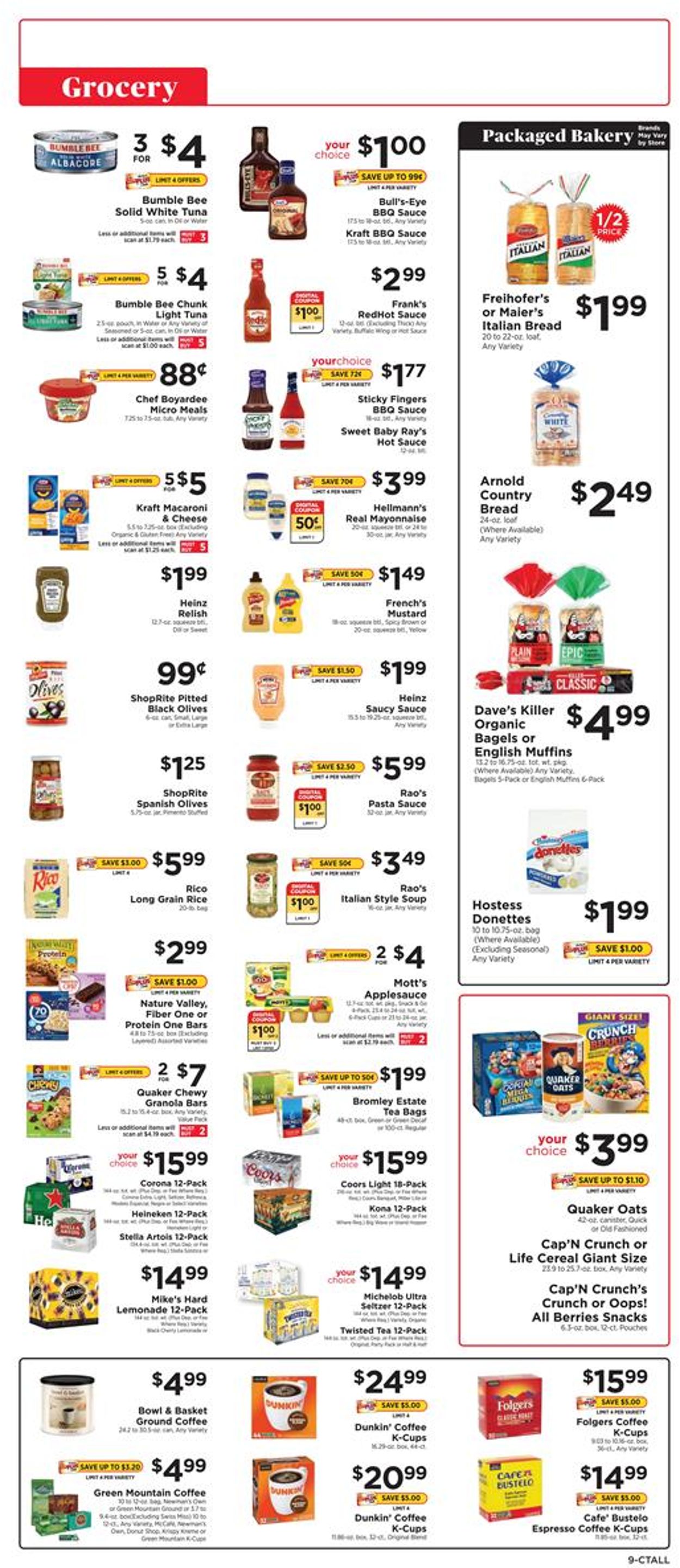 ShopRite Weekly Ad Circular - valid 08/22-08/28/2021 (Page 9)