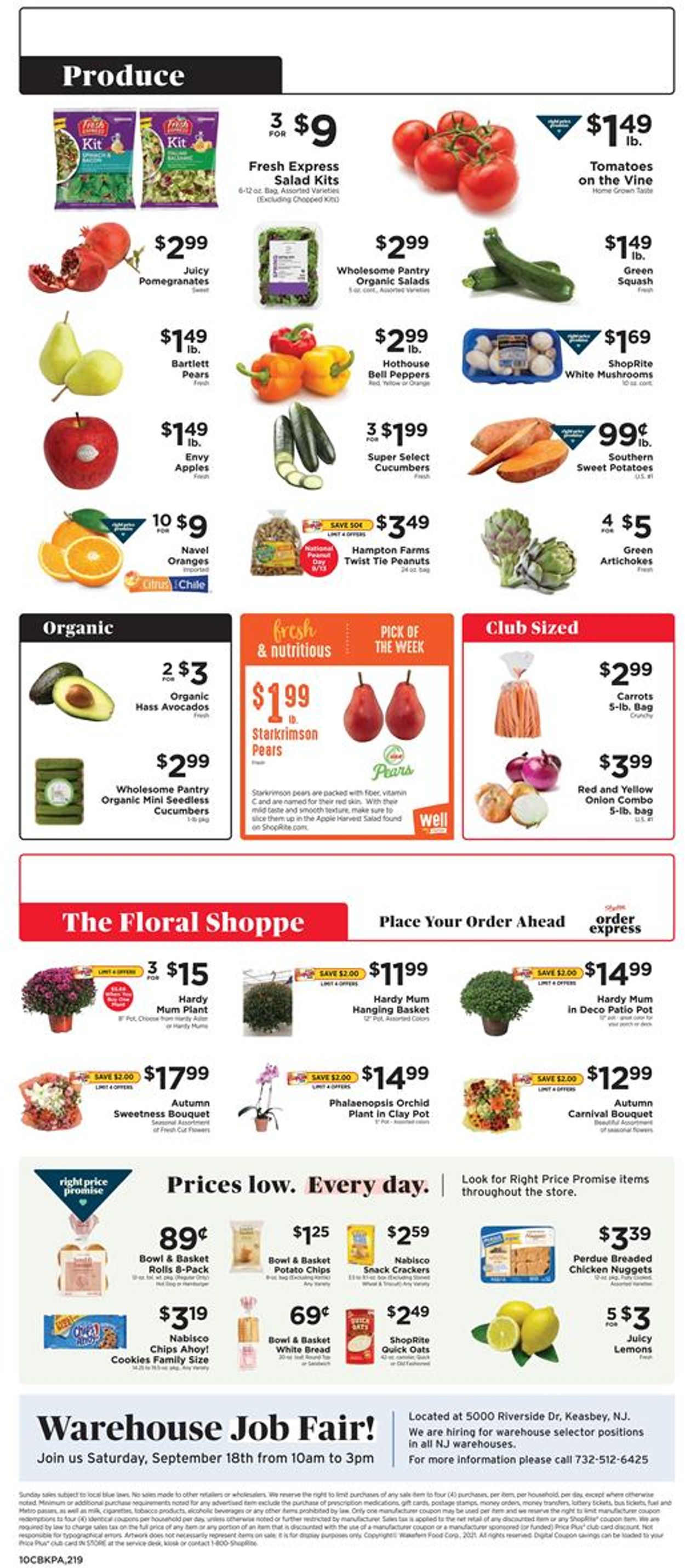 ShopRite Weekly Ad Circular - valid 09/12-09/18/2021 (Page 10)