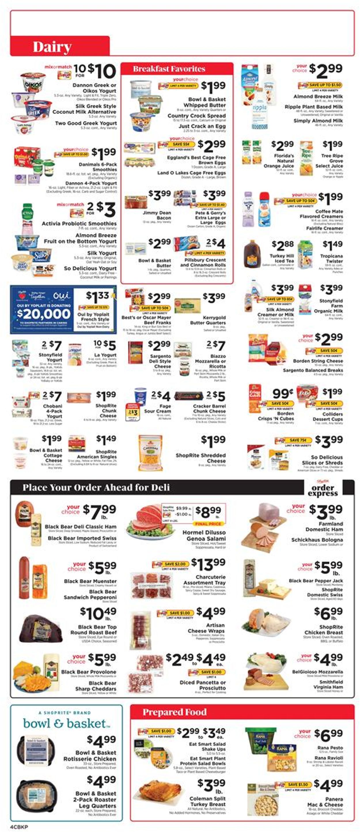 ShopRite Weekly Ad Circular - valid 09/19-09/25/2021 (Page 4)