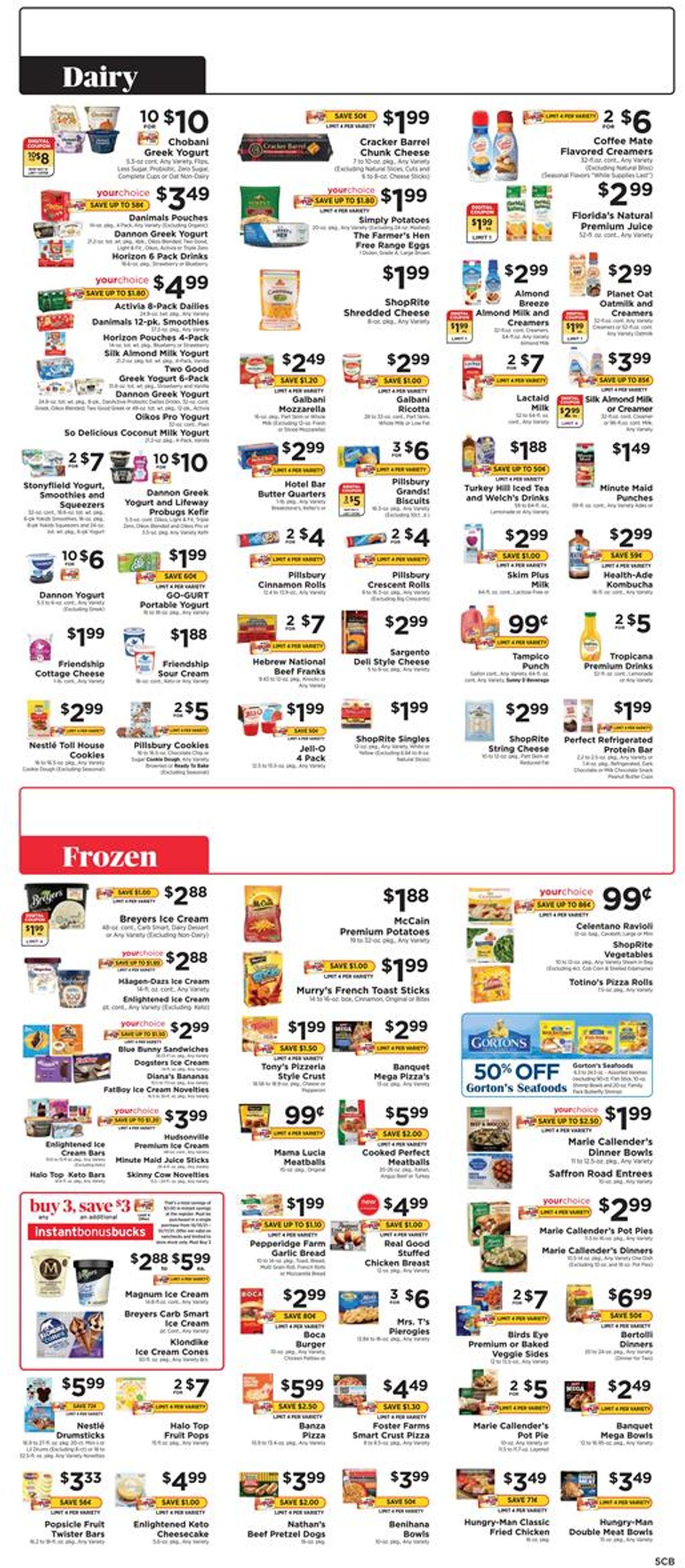 ShopRite Weekly Ad Circular - valid 10/10-10/16/2021 (Page 5)
