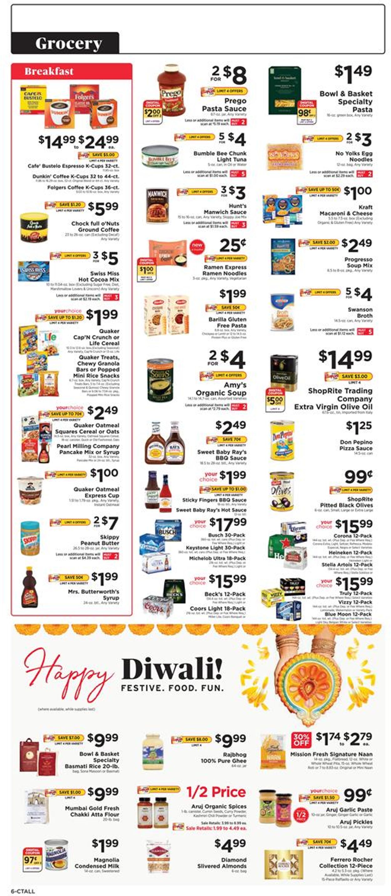 ShopRite Weekly Ad Circular - valid 10/24-10/30/2021 (Page 6)