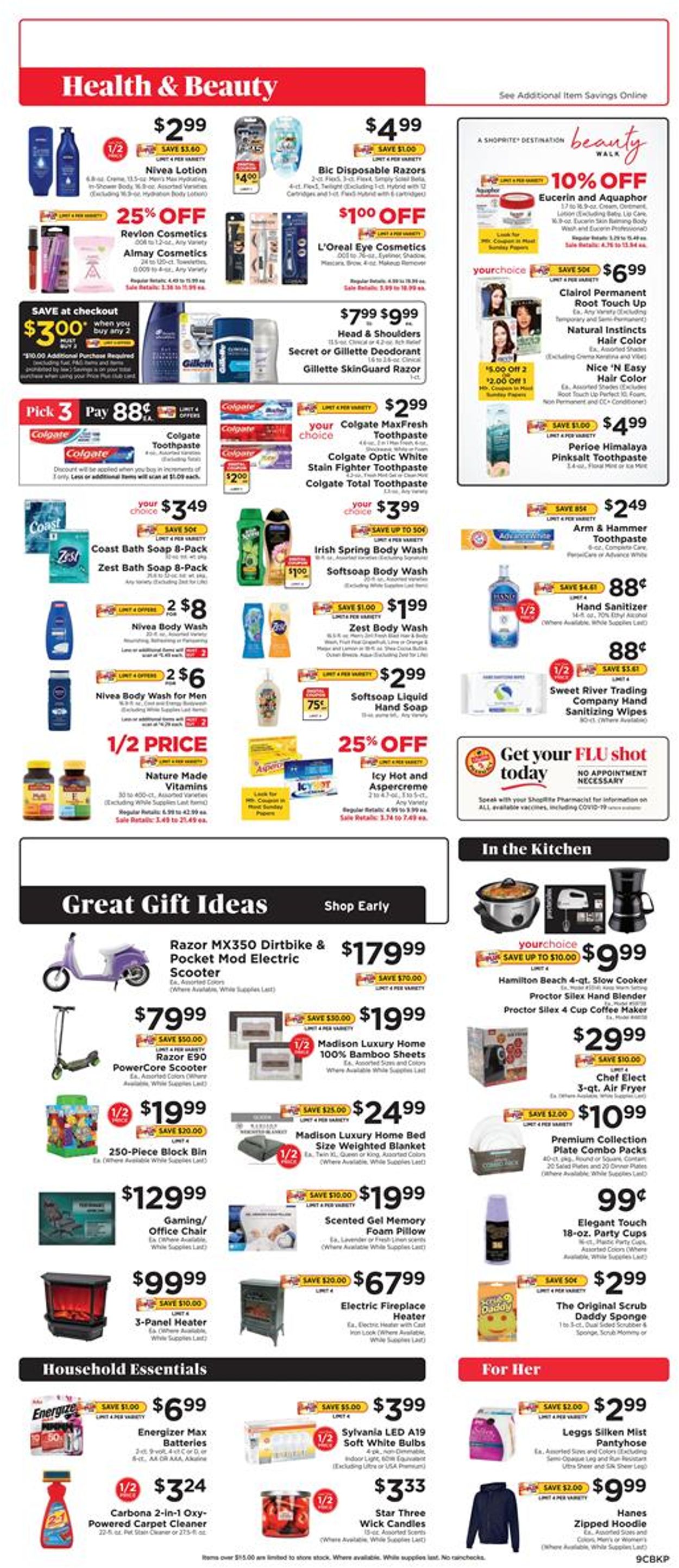 ShopRite Weekly Ad Circular - valid 10/24-10/30/2021 (Page 9)