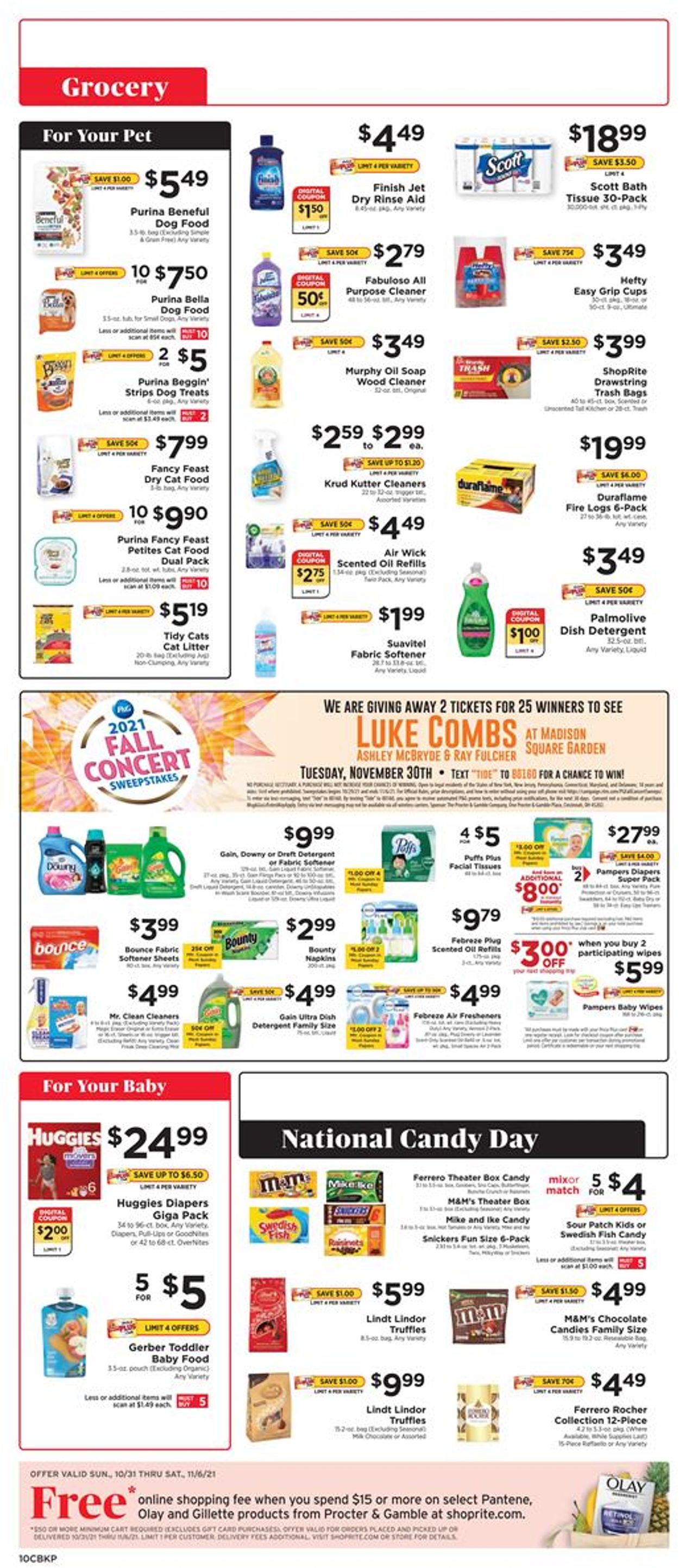 ShopRite Weekly Ad Circular - valid 10/31-11/06/2021 (Page 10)
