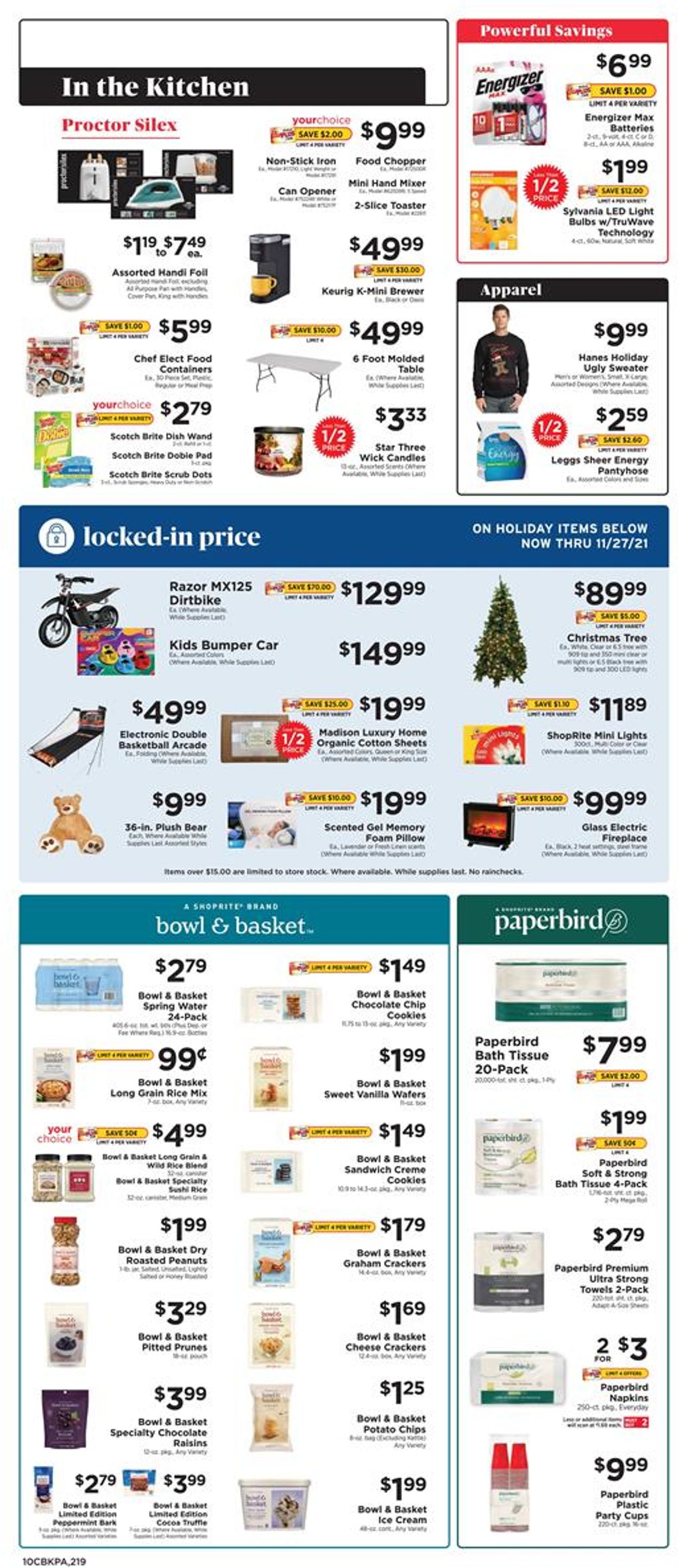 ShopRite Weekly Ad Circular - valid 11/07-11/13/2021 (Page 10)