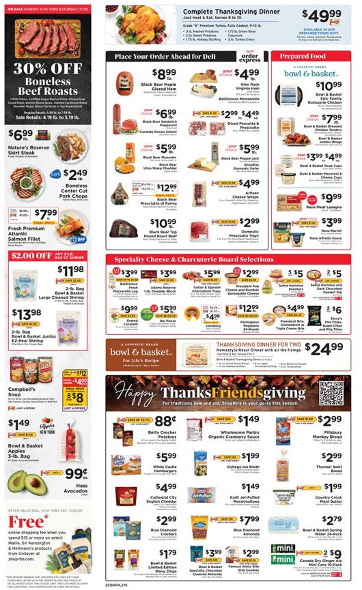 ShopRite Weekly Ad Circular - valid 11/14-11/20/2021 (Page 2)