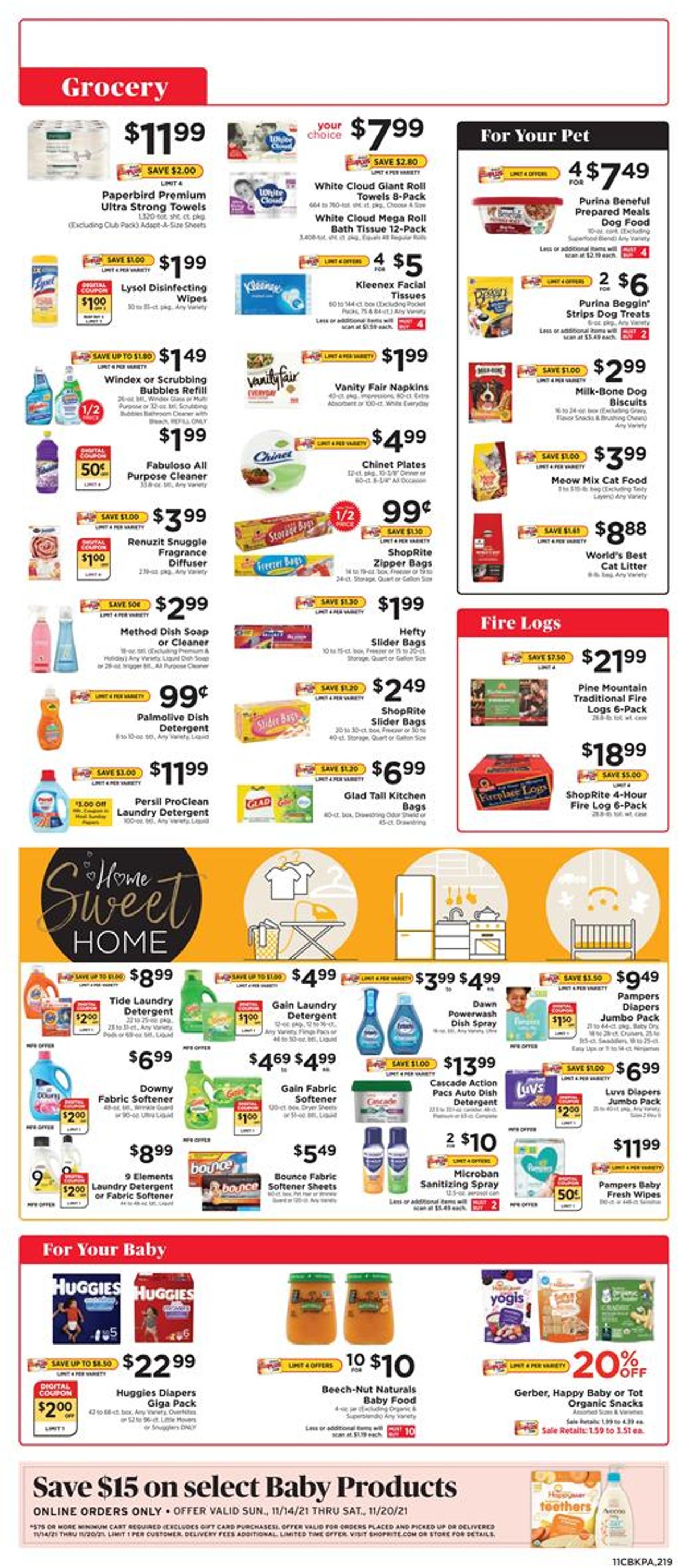 ShopRite Weekly Ad Circular - valid 11/14-11/20/2021 (Page 10)