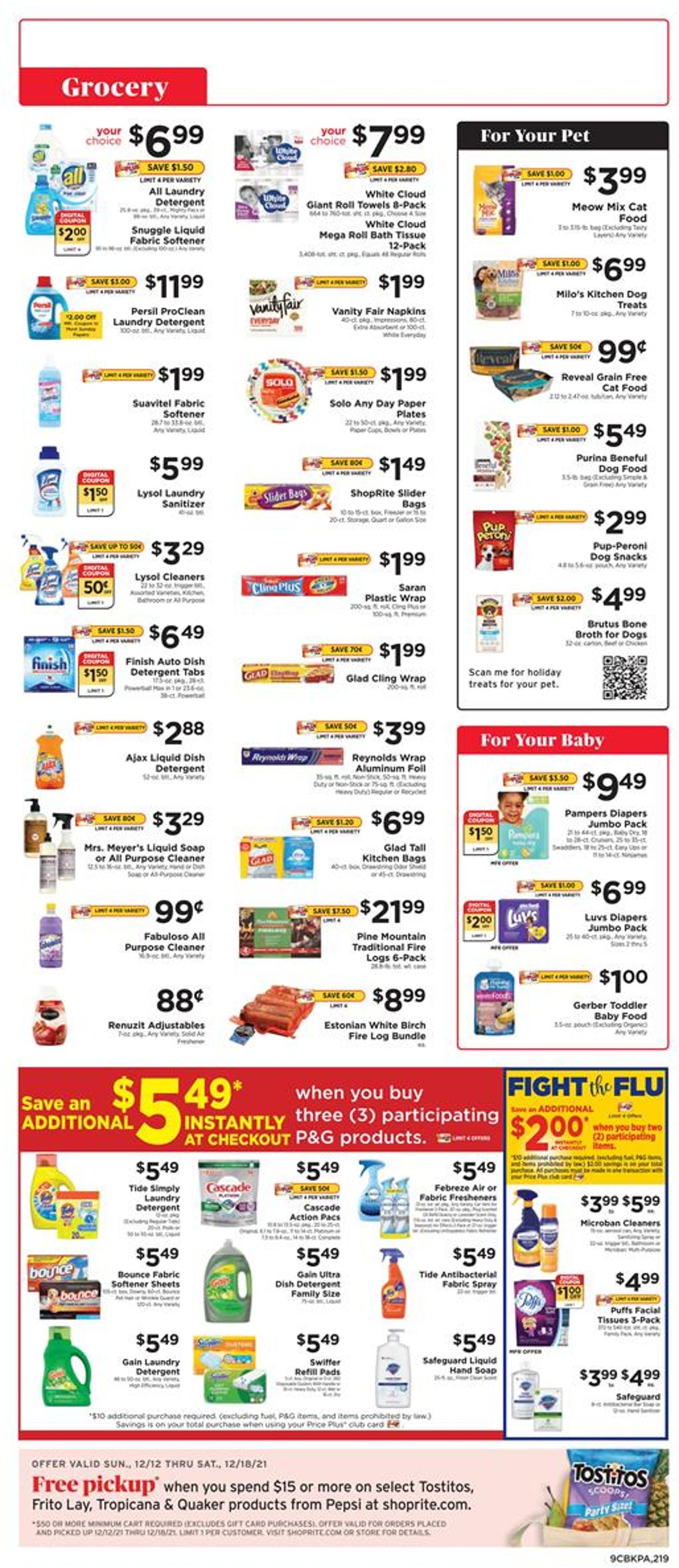 ShopRite HOLIDAY 2021 Weekly Ad Circular - valid 12/12-12/18/2021 (Page 9)
