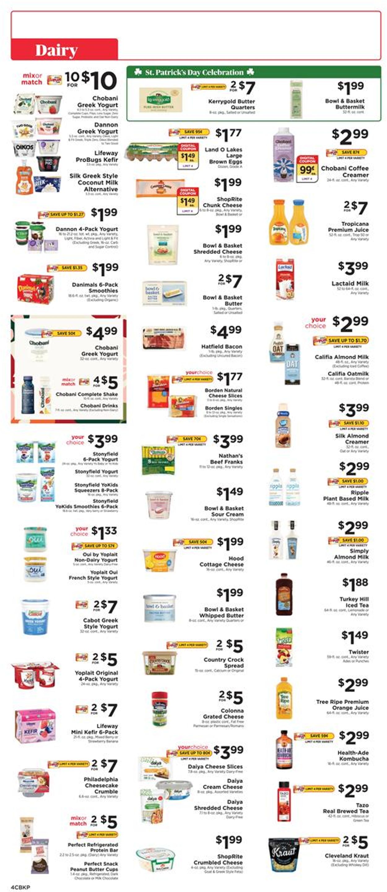 ShopRite Weekly Ad Circular - valid 03/13-03/19/2022 (Page 4)