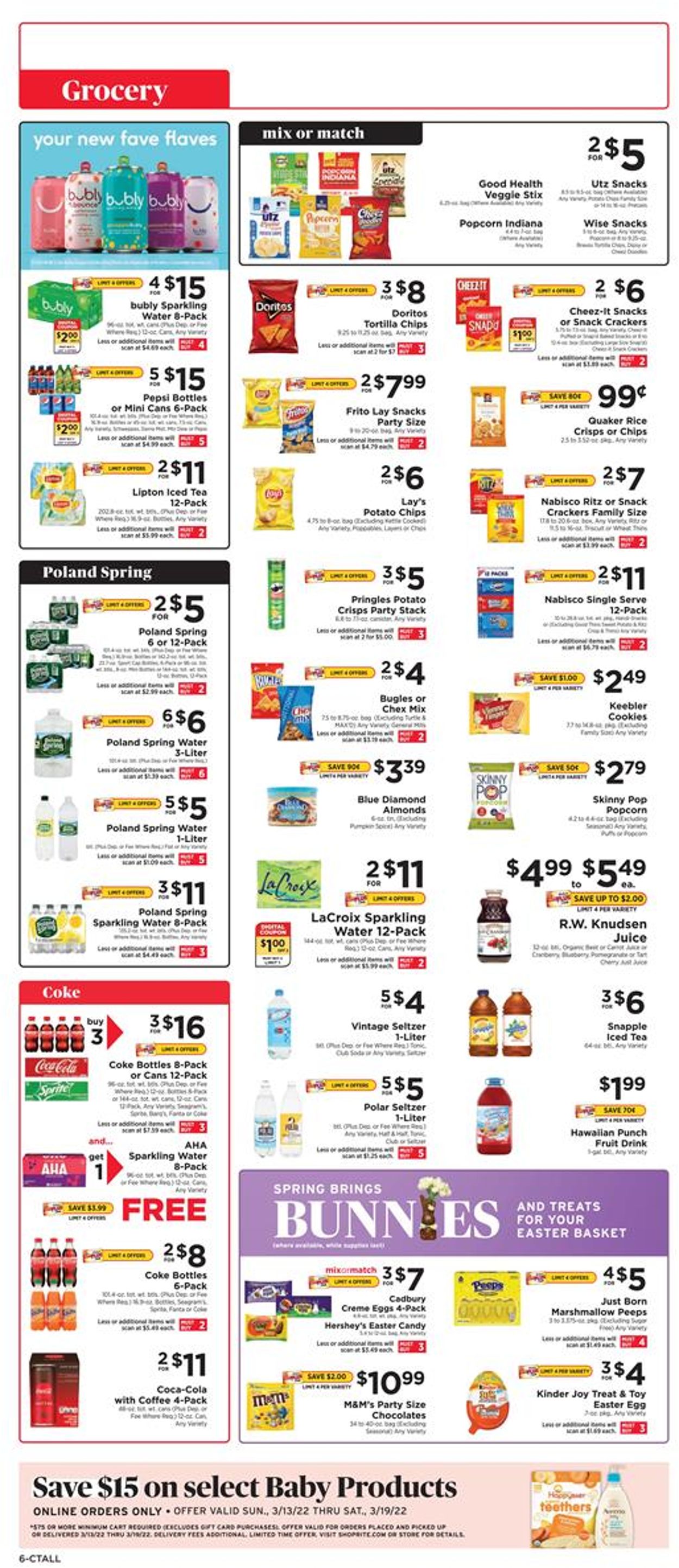 ShopRite Weekly Ad Circular - valid 03/13-03/19/2022 (Page 6)