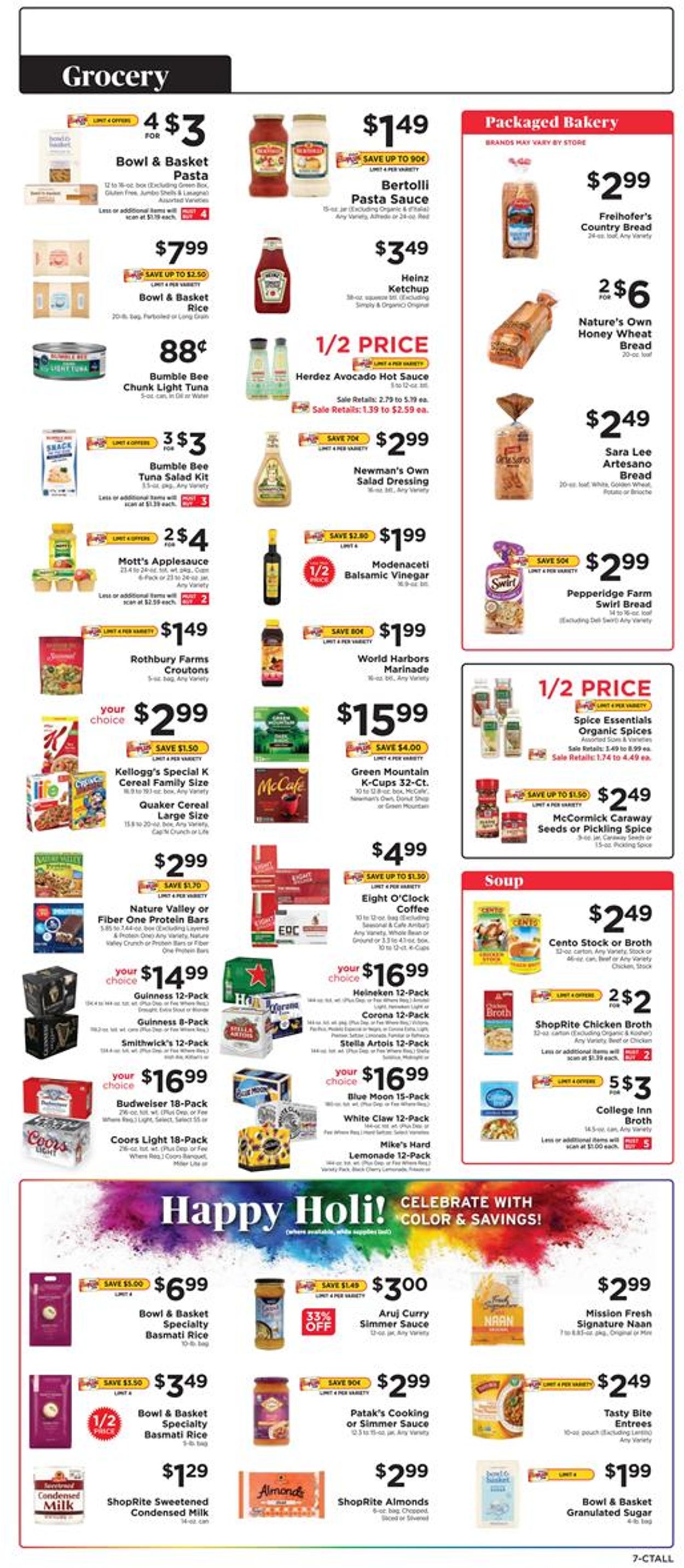 ShopRite Weekly Ad Circular - valid 03/13-03/19/2022 (Page 7)