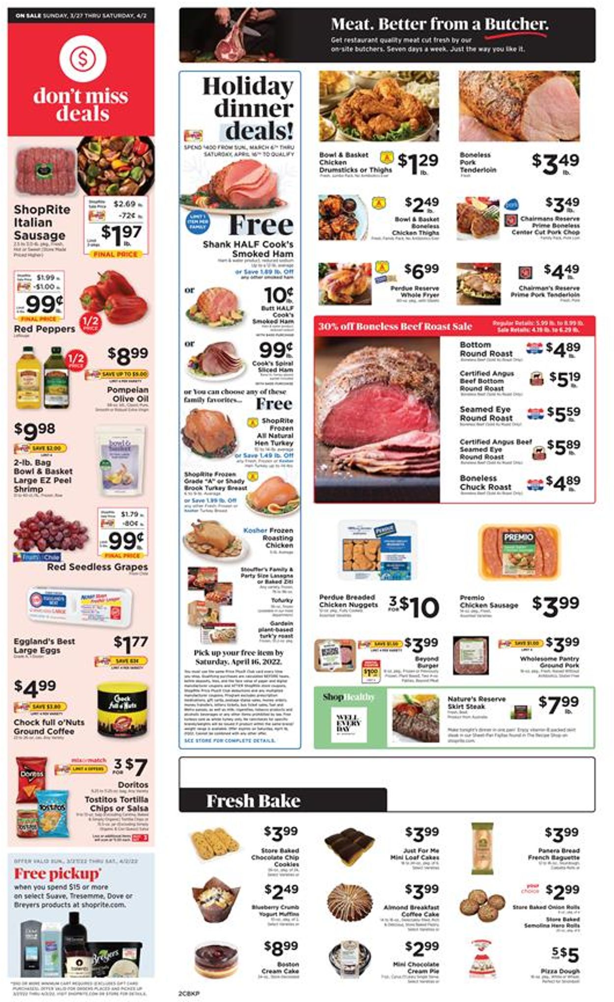 ShopRite Weekly Ad Circular - valid 03/27-04/02/2022 (Page 2)