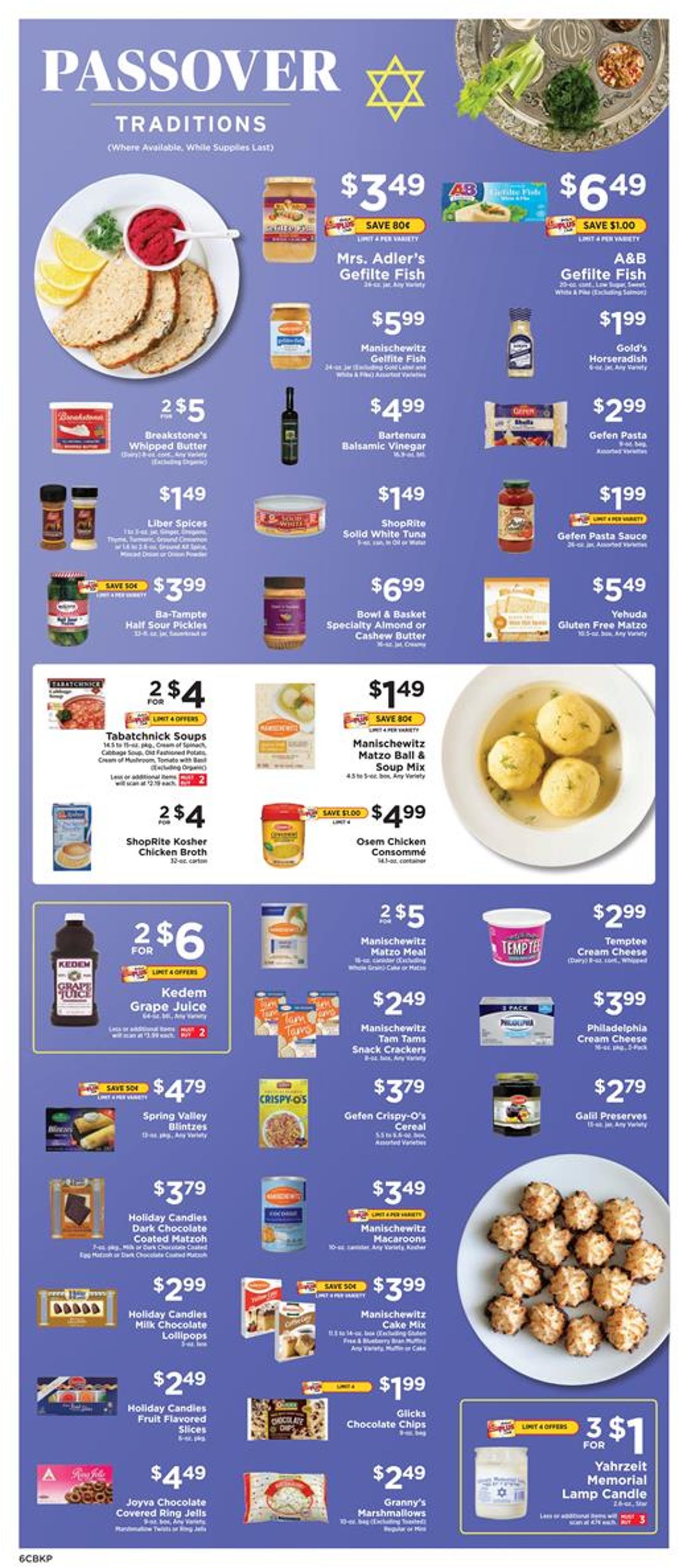 ShopRite Weekly Ad Circular - valid 03/27-04/02/2022 (Page 6)
