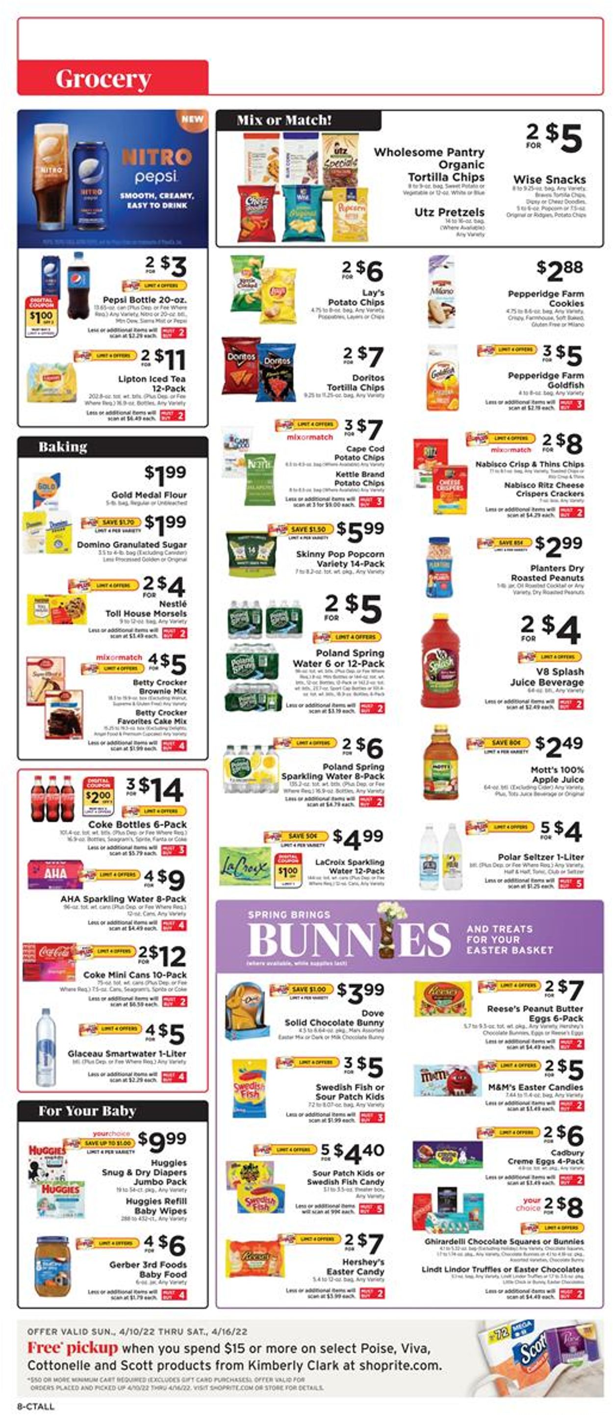 ShopRite Weekly Ad Circular - valid 04/10-04/16/2022 (Page 8)