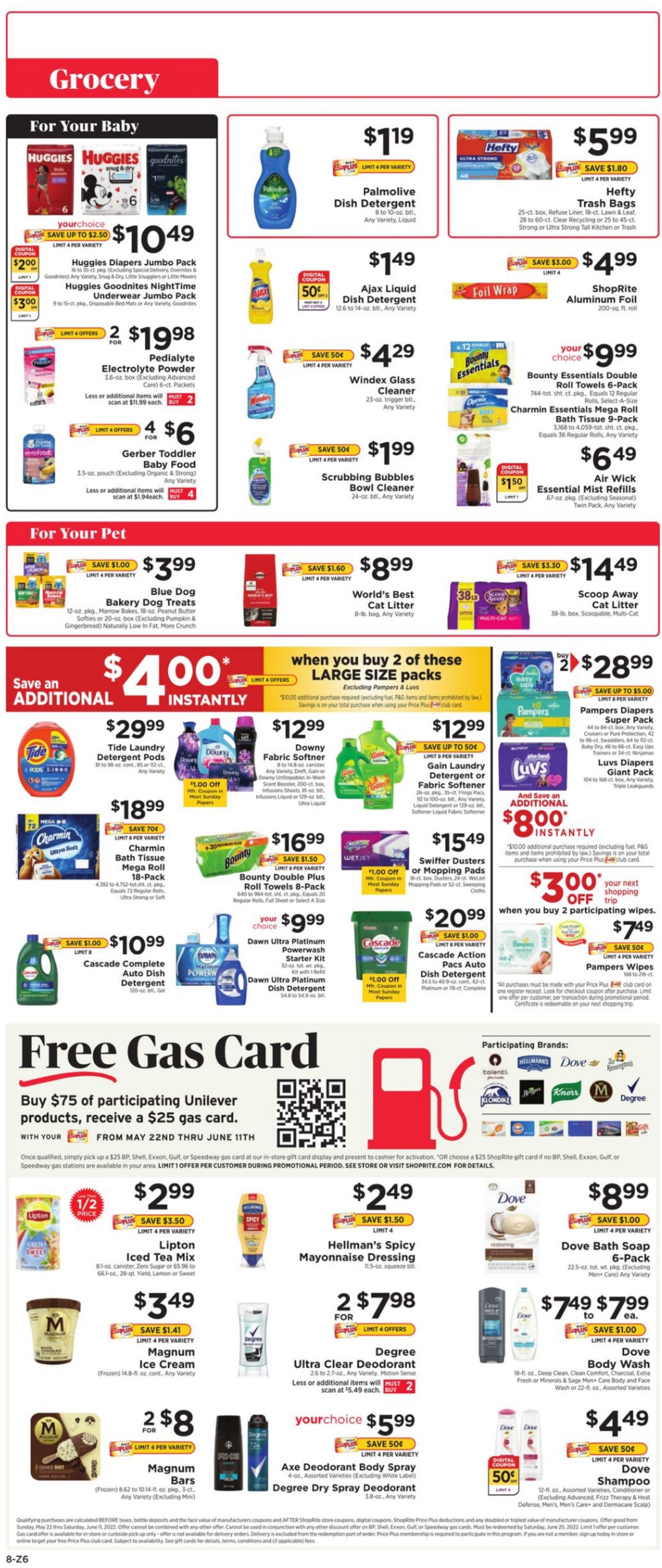 ShopRite Weekly Ad Circular - valid 05/29-06/04/2022 (Page 8)