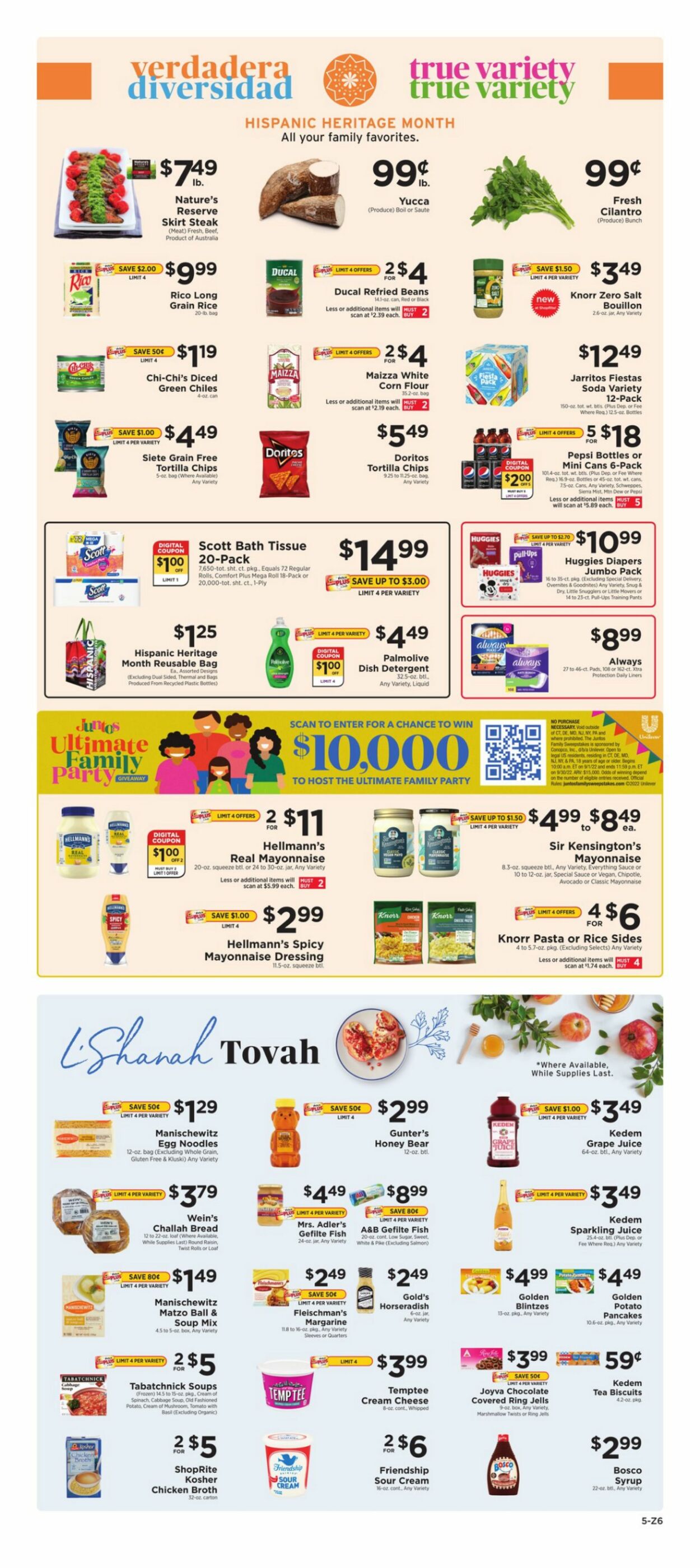 ShopRite Weekly Ad Circular - valid 09/18-09/24/2022 (Page 5)
