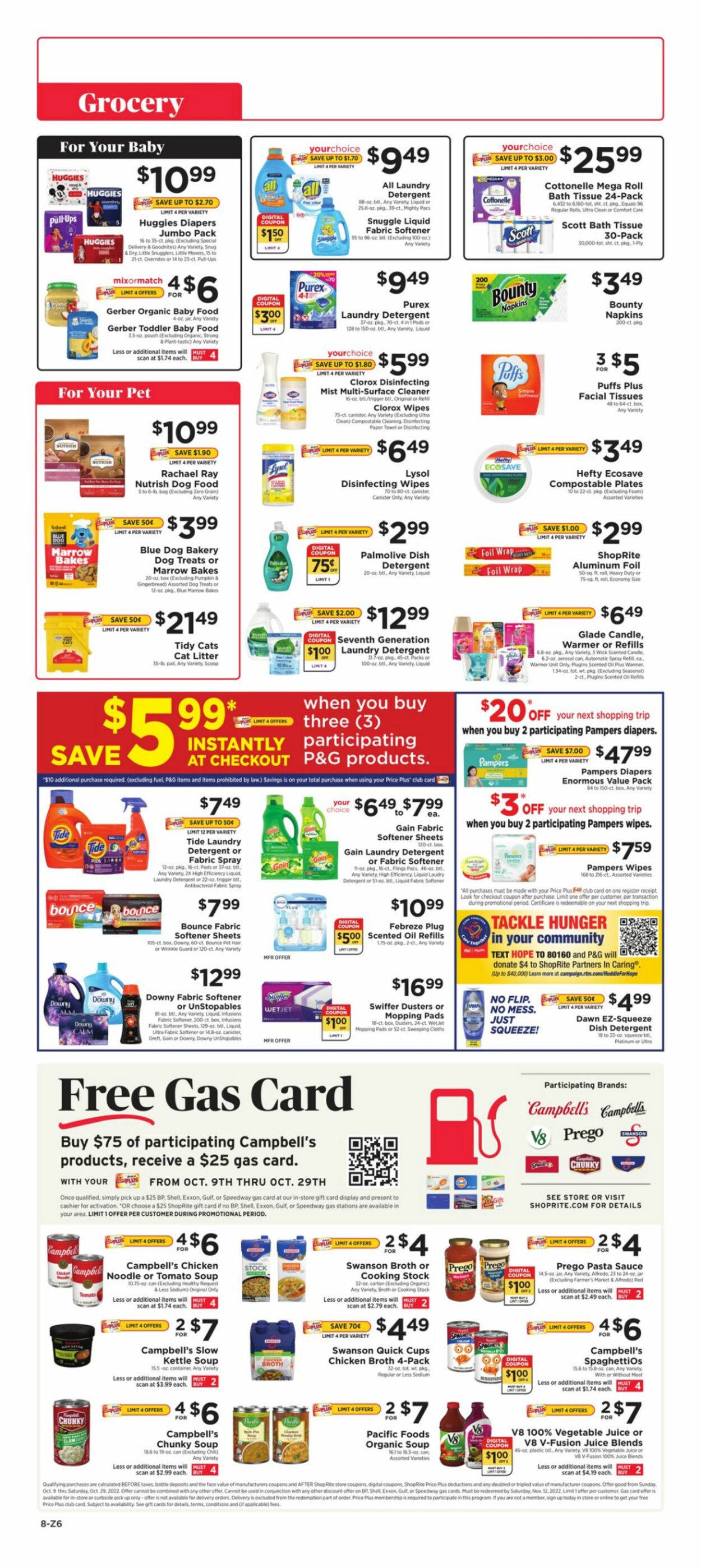 ShopRite Weekly Ad Circular - valid 10/09-10/15/2022 (Page 8)