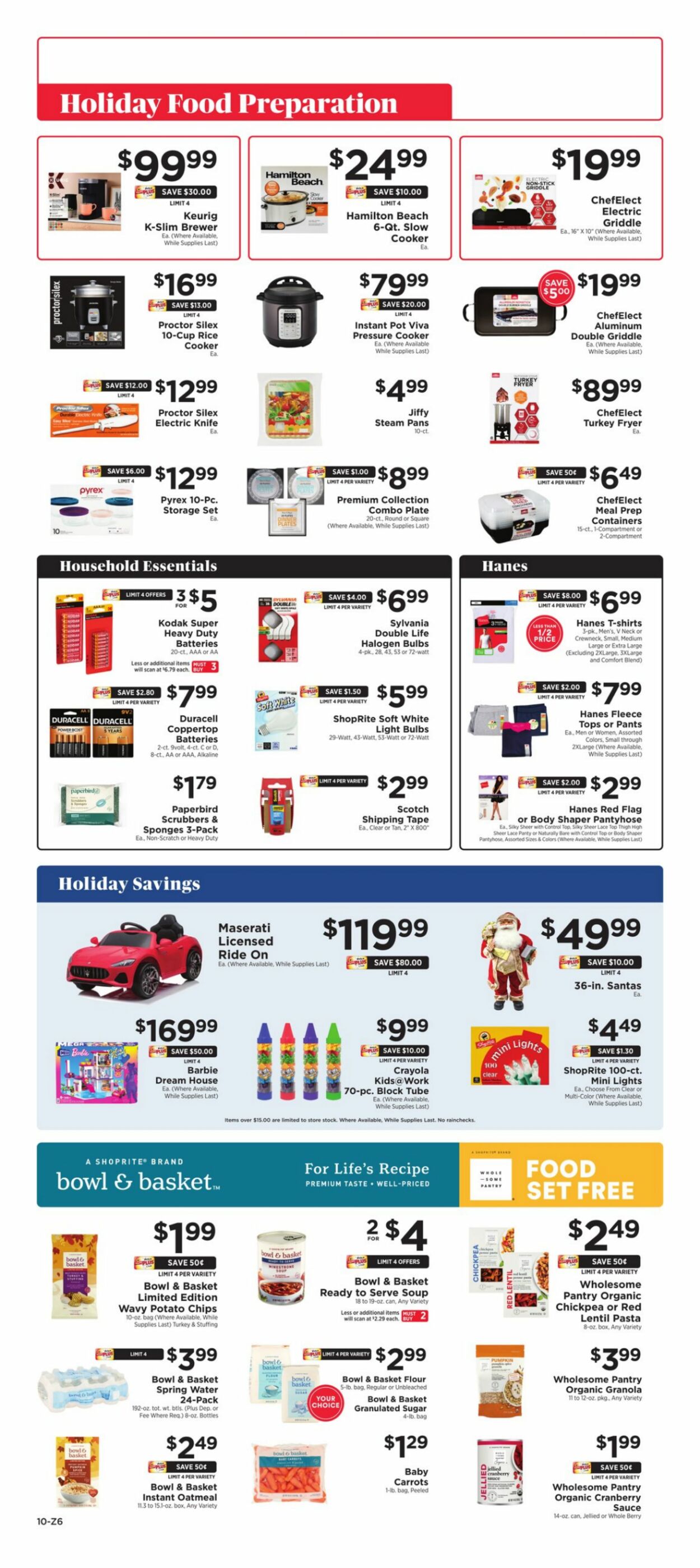 ShopRite Weekly Ad Circular - valid 10/30-11/05/2022 (Page 10)