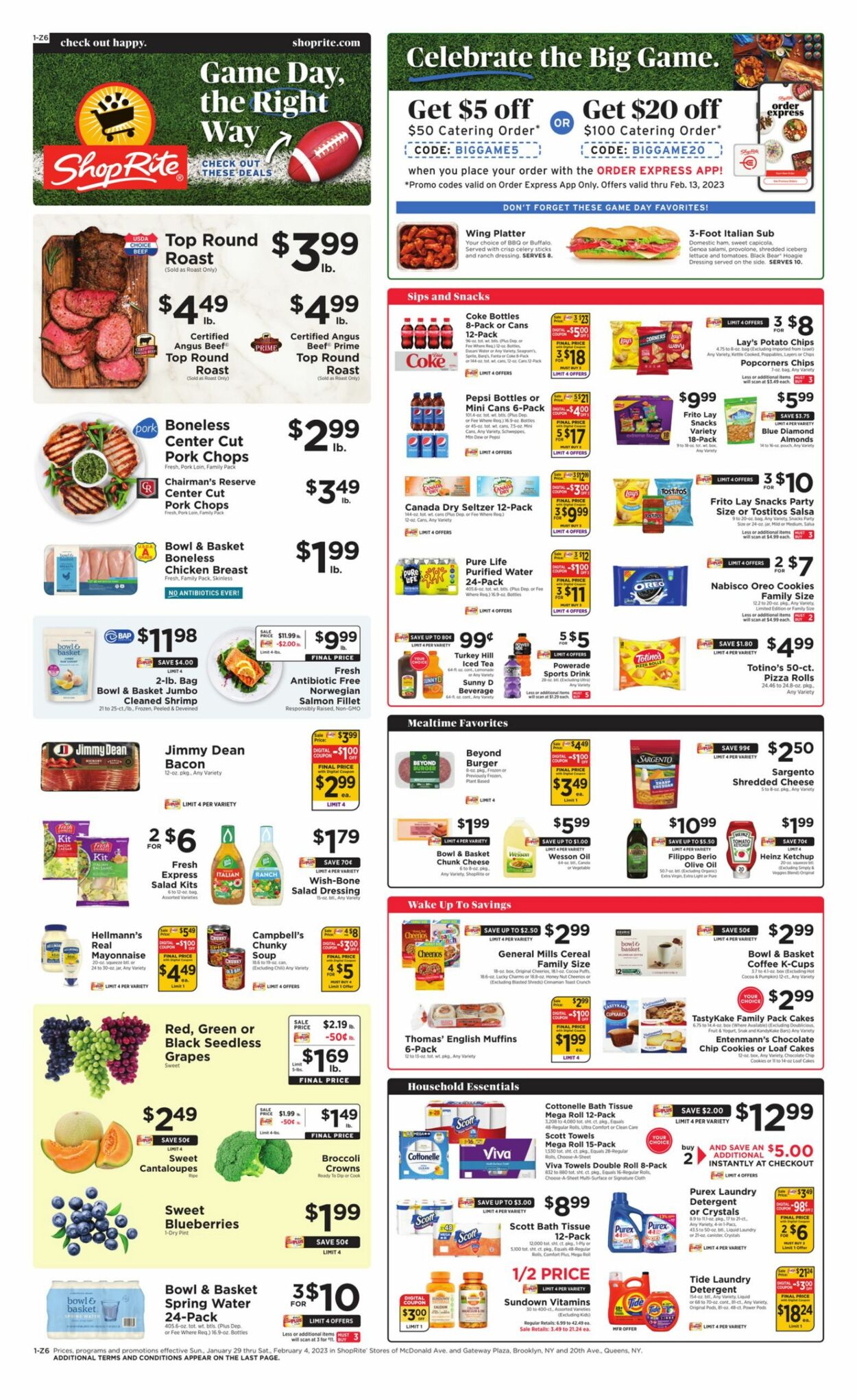 ShopRite Weekly Ad Circular - valid 01/29-02/04/2023