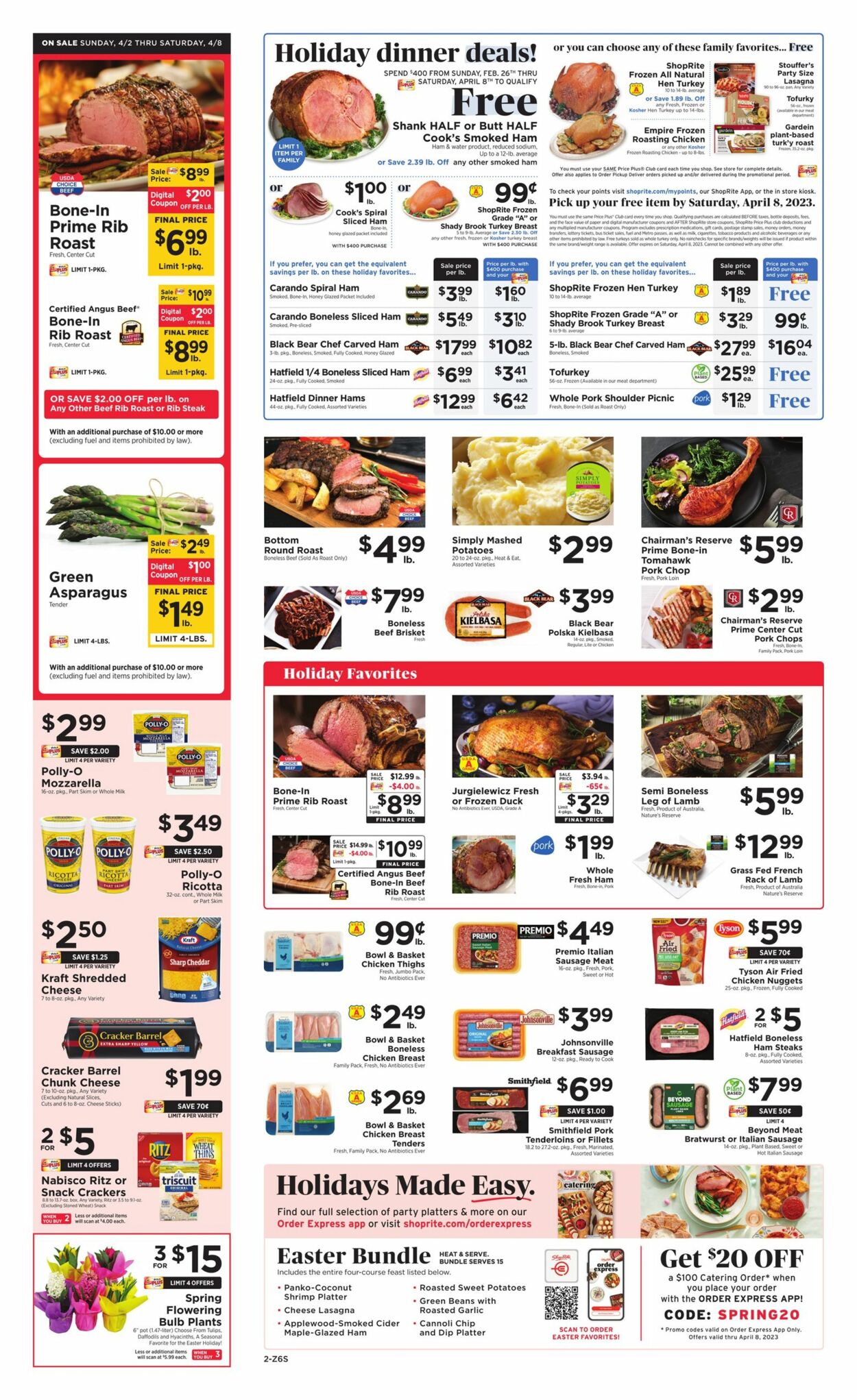 ShopRite Weekly Ad Circular - valid 04/02-04/08/2023 (Page 2)