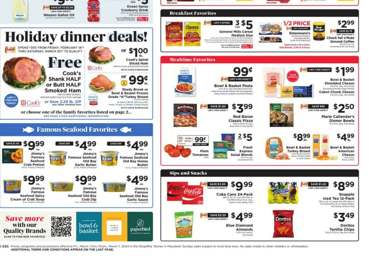 ShopRite Weekly Ad Circular - valid 03/01-03/07/2024 (Page 2)