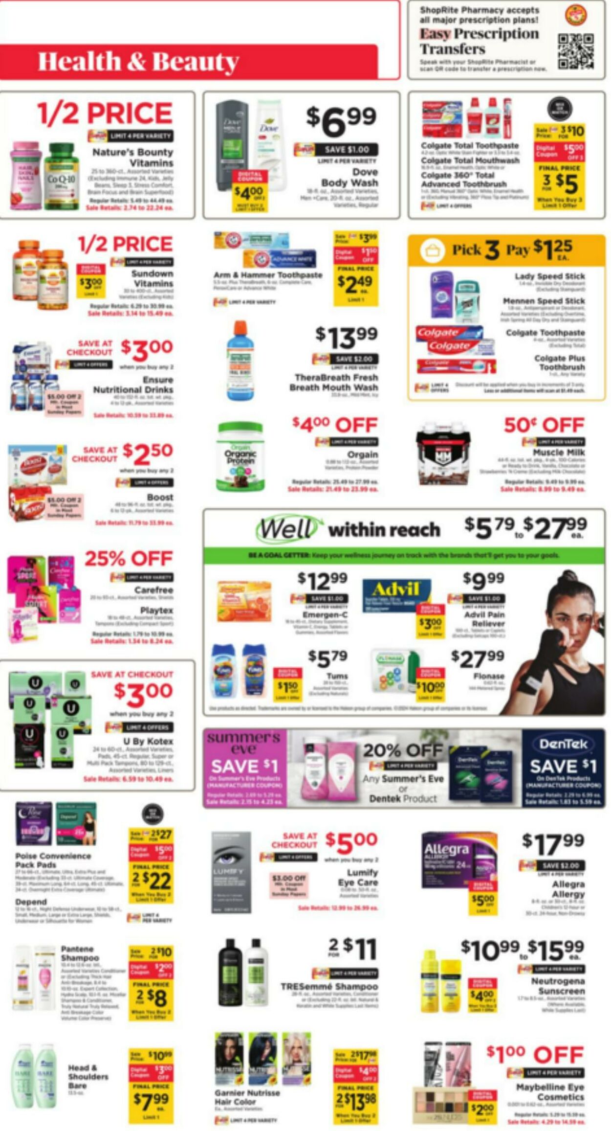 ShopRite Weekly Ad Circular - valid 04/04-04/10/2024 (Page 4)