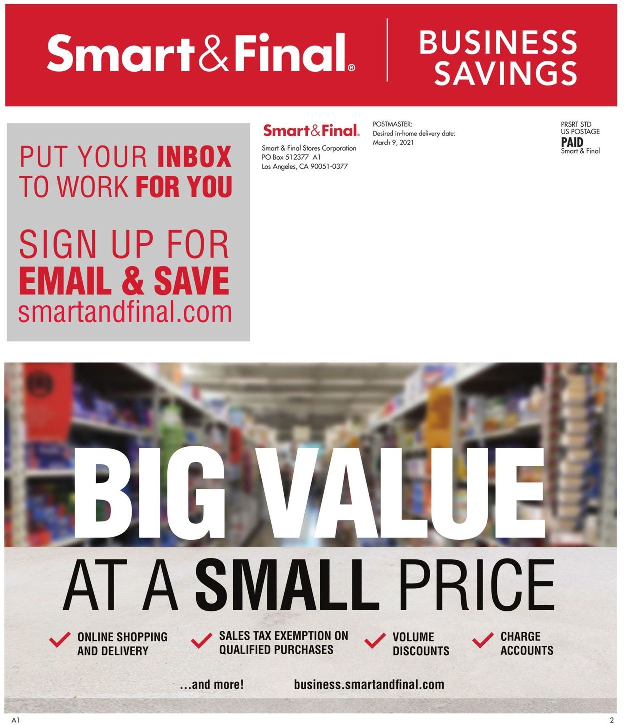 Smart and Final Weekly Ad Circular - valid 03/10-03/23/2021 (Page 2)