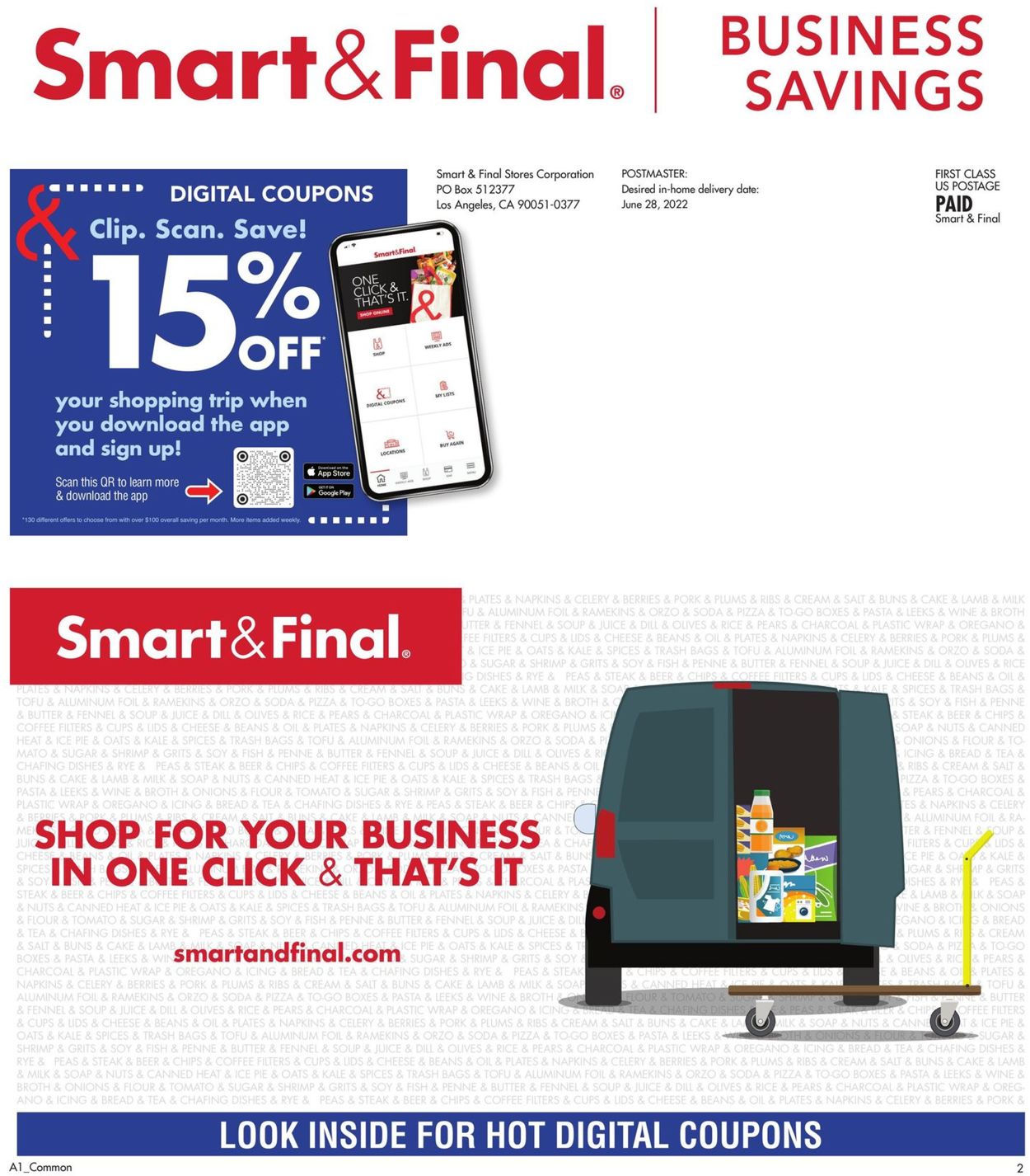 Smart and Final Weekly Ad Circular - valid 06/29-07/12/2022