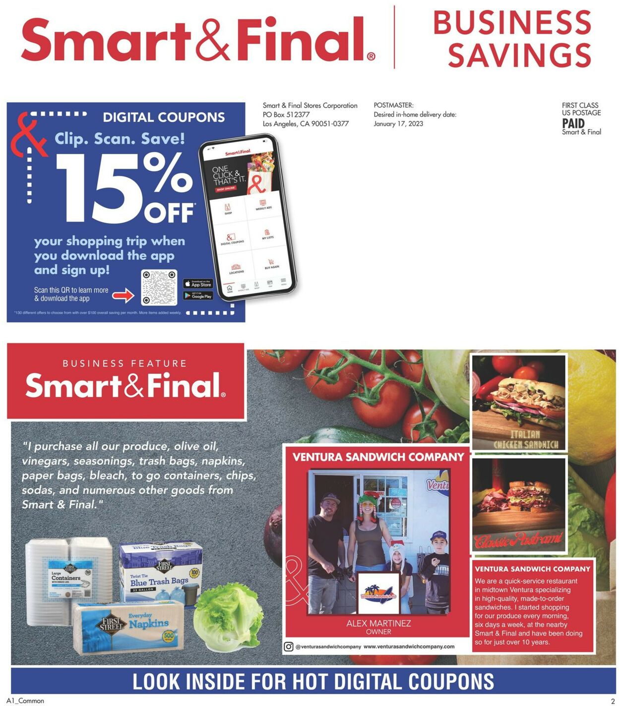 Smart and Final Weekly Ad Circular - valid 01/18-01/31/2023