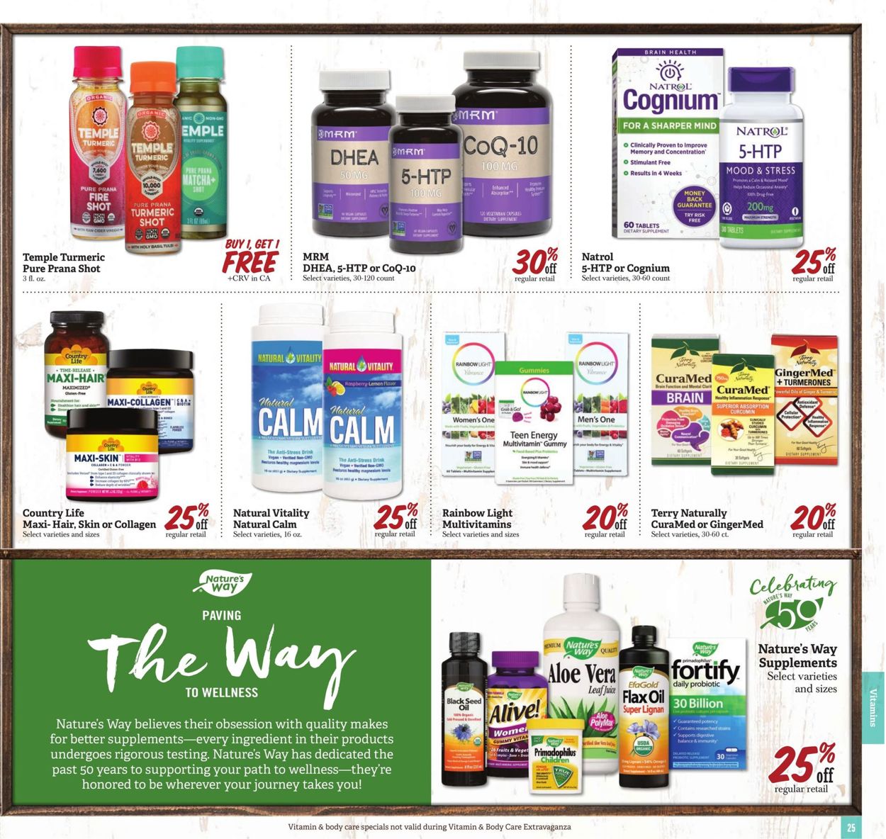 Sprouts Weekly Ad Circular - valid 06/26-07/31/2019 (Page 25)