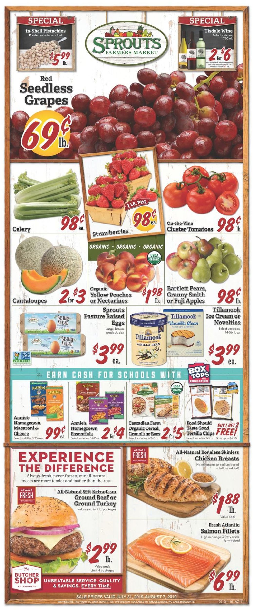 Sprouts Weekly Ad Circular - valid 07/31-08/07/2019