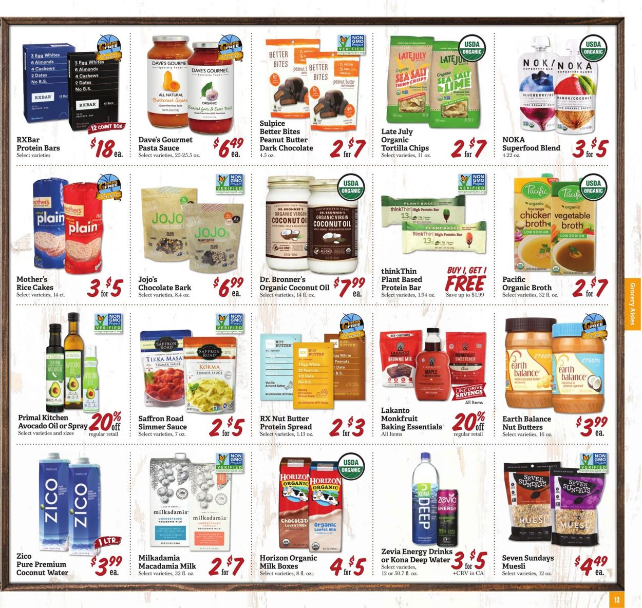 Sprouts Weekly Ad Circular - valid 07/31-08/28/2019 (Page 13)