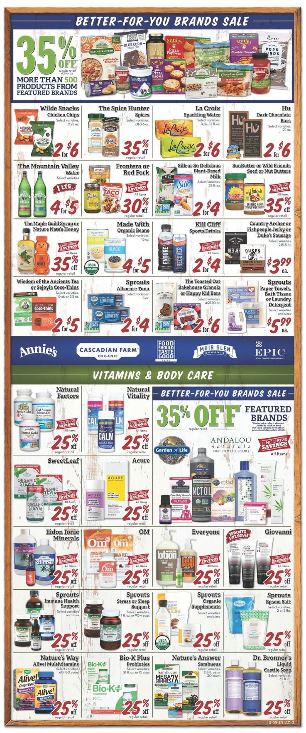 Sprouts Weekly Ad Circular - valid 10/09-10/16/2019 (Page 3)