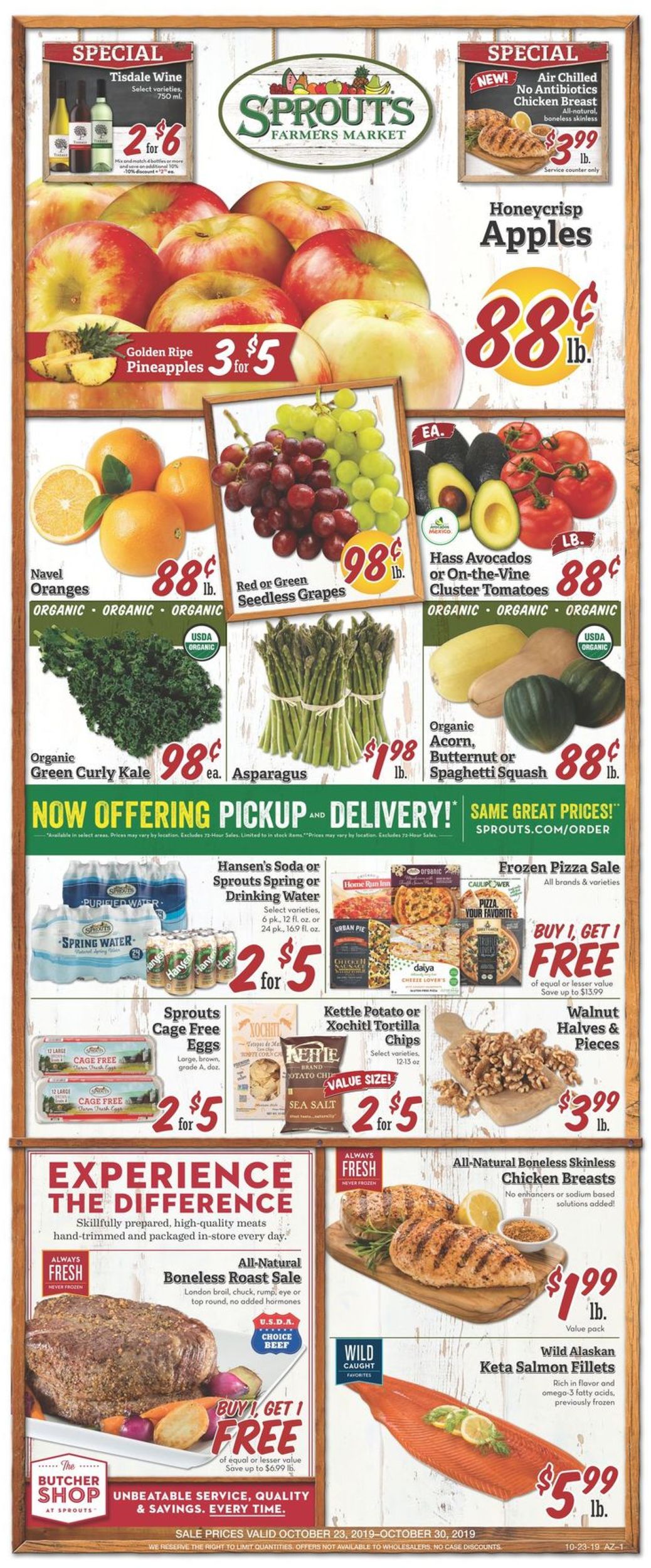 Sprouts Weekly Ad Circular - valid 10/23-10/30/2019