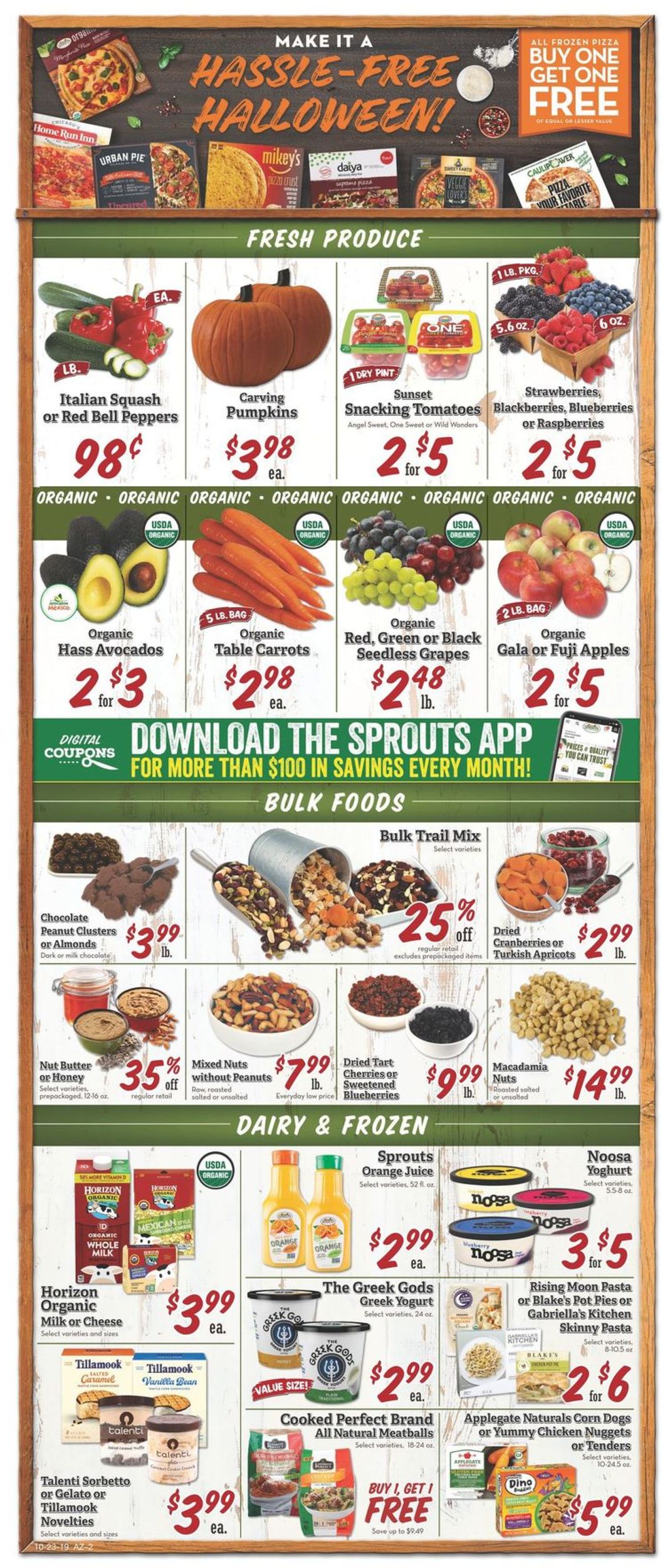 Sprouts Weekly Ad Circular - valid 10/23-10/30/2019 (Page 2)