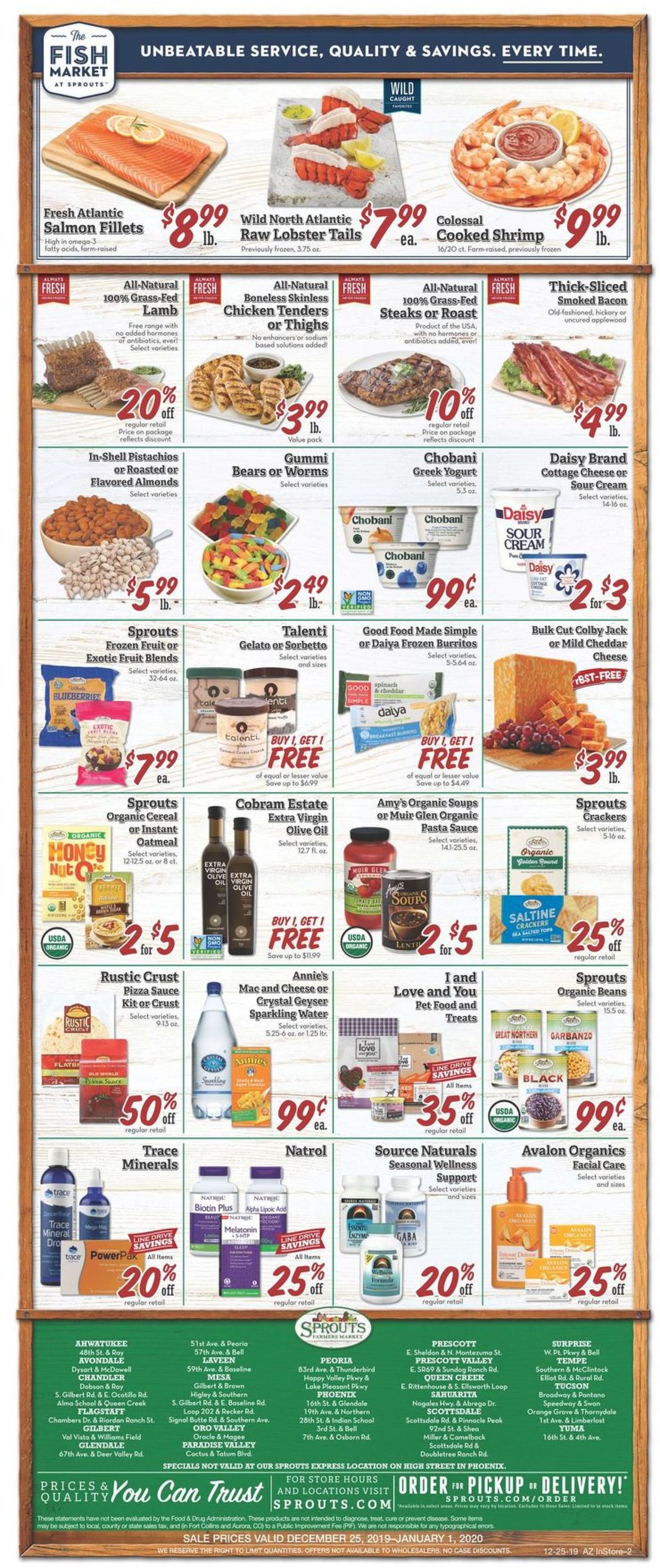 Sprouts Weekly Ad Circular - valid 12/25-01/01/2020 (Page 2)