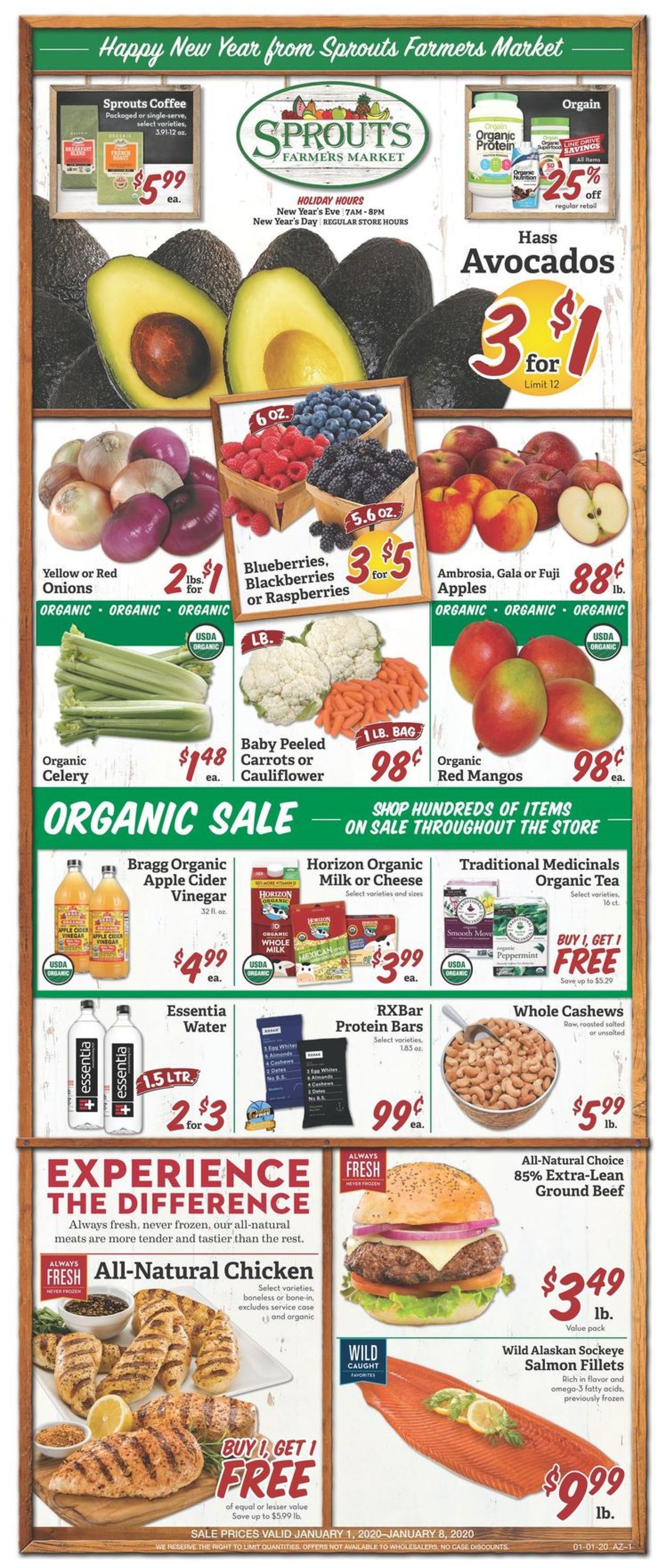 Sprouts Weekly Ad Circular - valid 01/01-01/08/2020