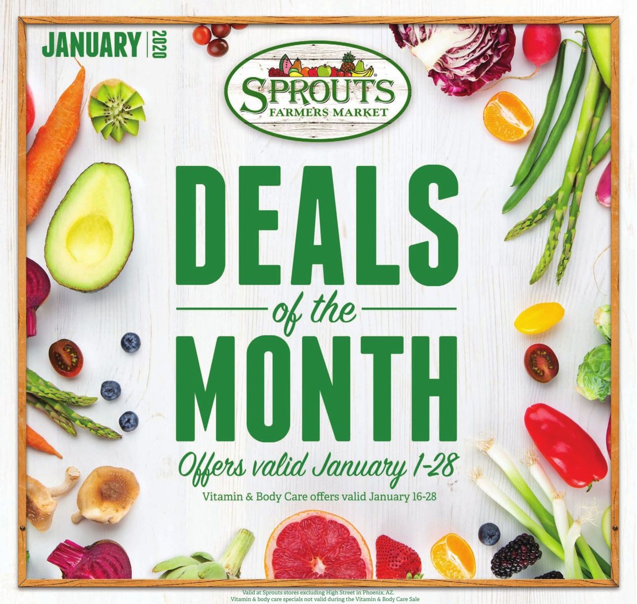 Sprouts Weekly Ad Circular - valid 01/01-01/28/2020