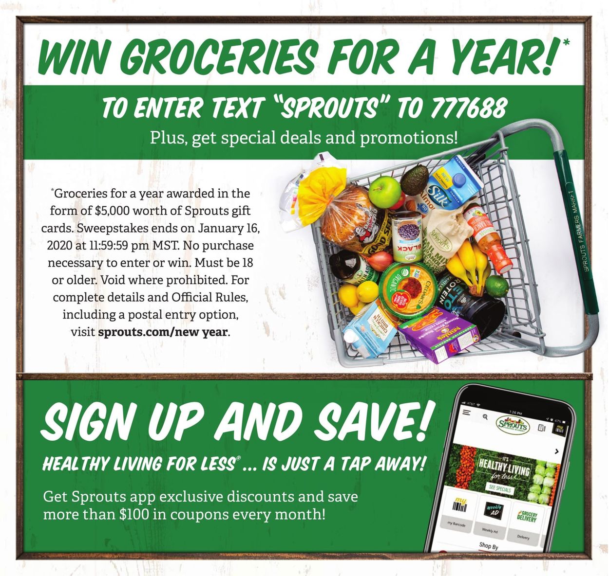 Sprouts Weekly Ad Circular - valid 01/01-01/28/2020 (Page 22)