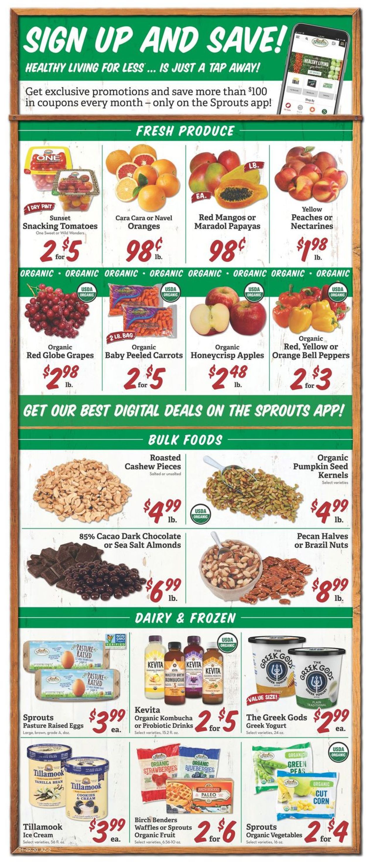 Sprouts Weekly Ad Circular - valid 01/22-01/29/2020 (Page 2)