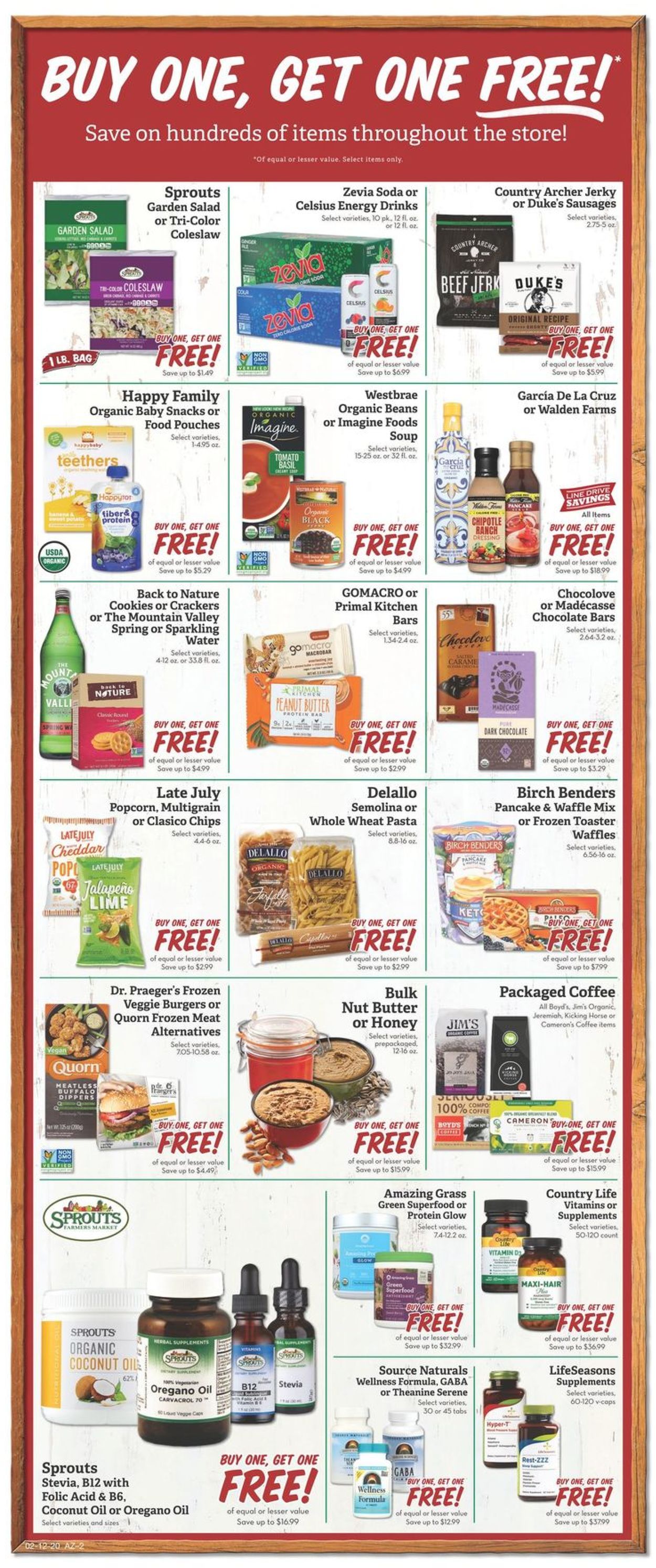 Sprouts Weekly Ad Circular - valid 02/12-02/19/2020 (Page 2)