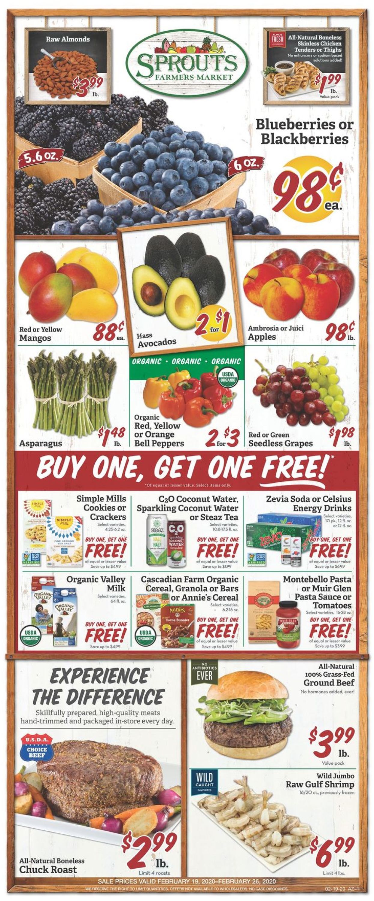 Sprouts Weekly Ad Circular - valid 02/19-02/26/2020