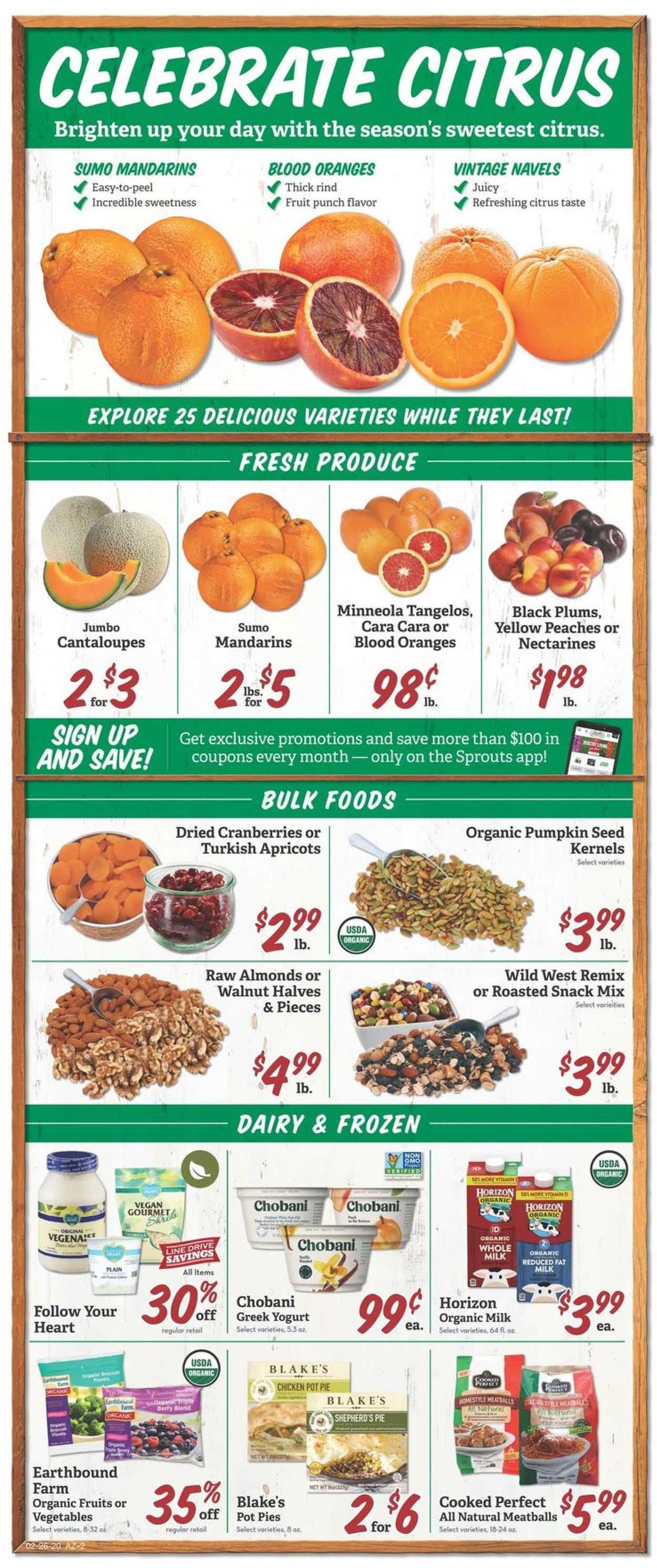 Sprouts Weekly Ad Circular - valid 02/26-03/04/2020 (Page 2)
