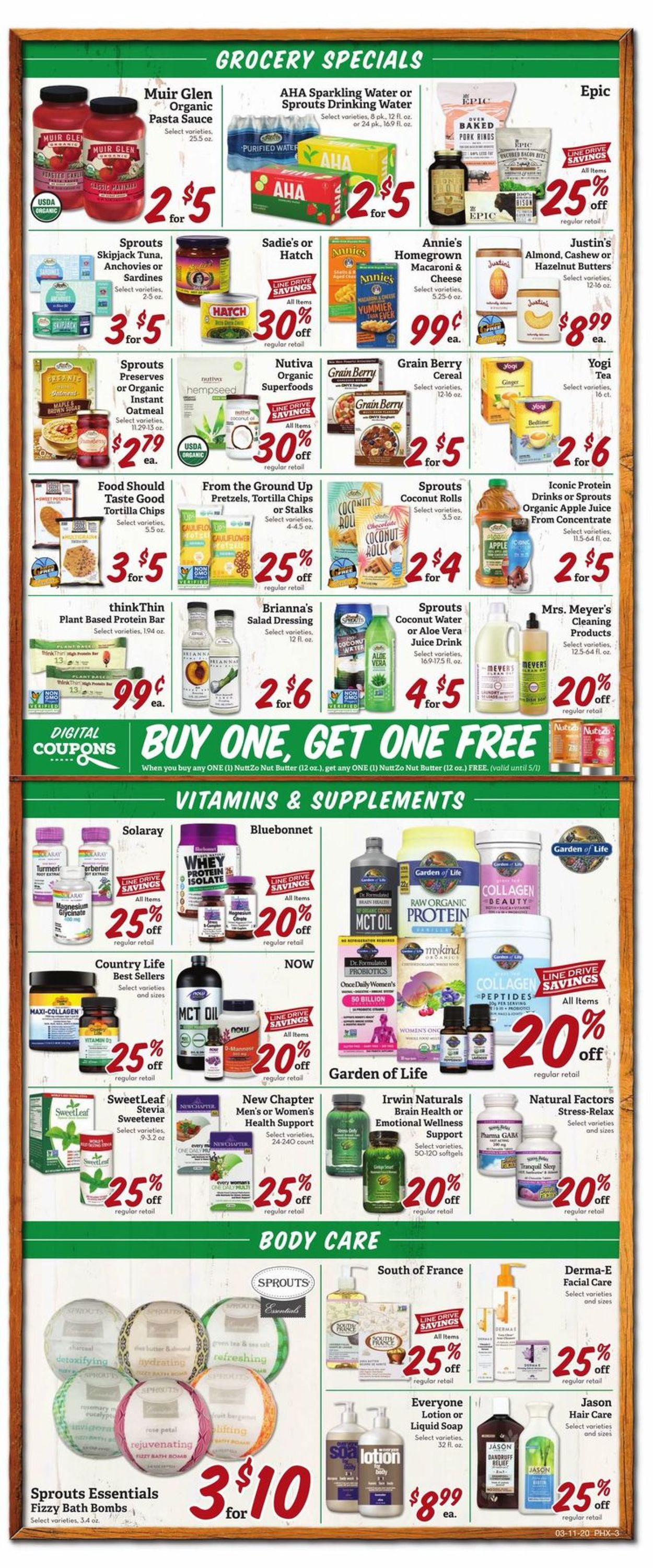 Sprouts Weekly Ad Circular - valid 03/11-03/18/2020 (Page 5)