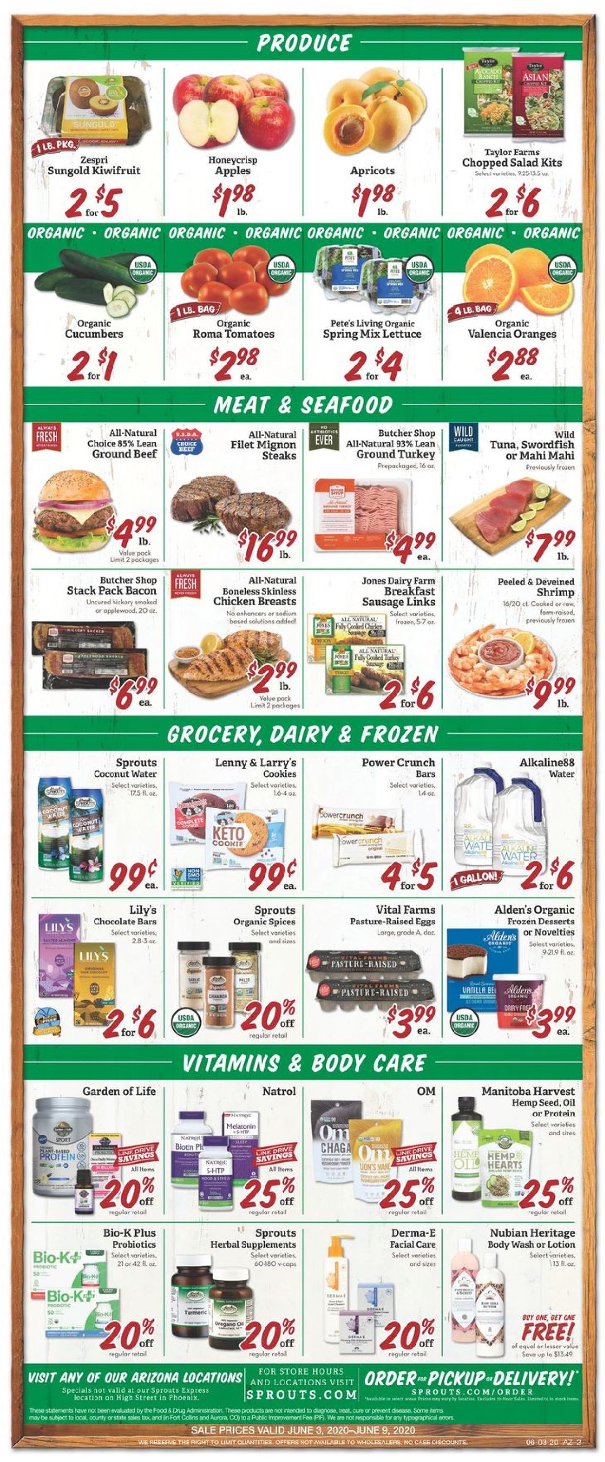 Sprouts Weekly Ad Circular - valid 06/03-06/09/2020 (Page 2)