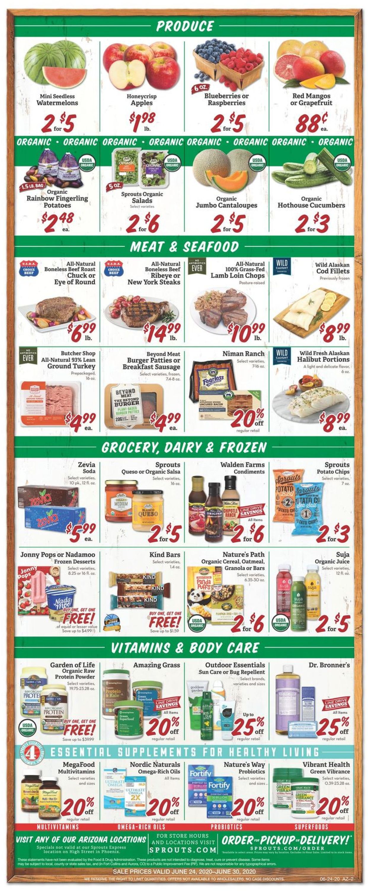 Sprouts Weekly Ad Circular - valid 06/24-06/30/2020 (Page 2)