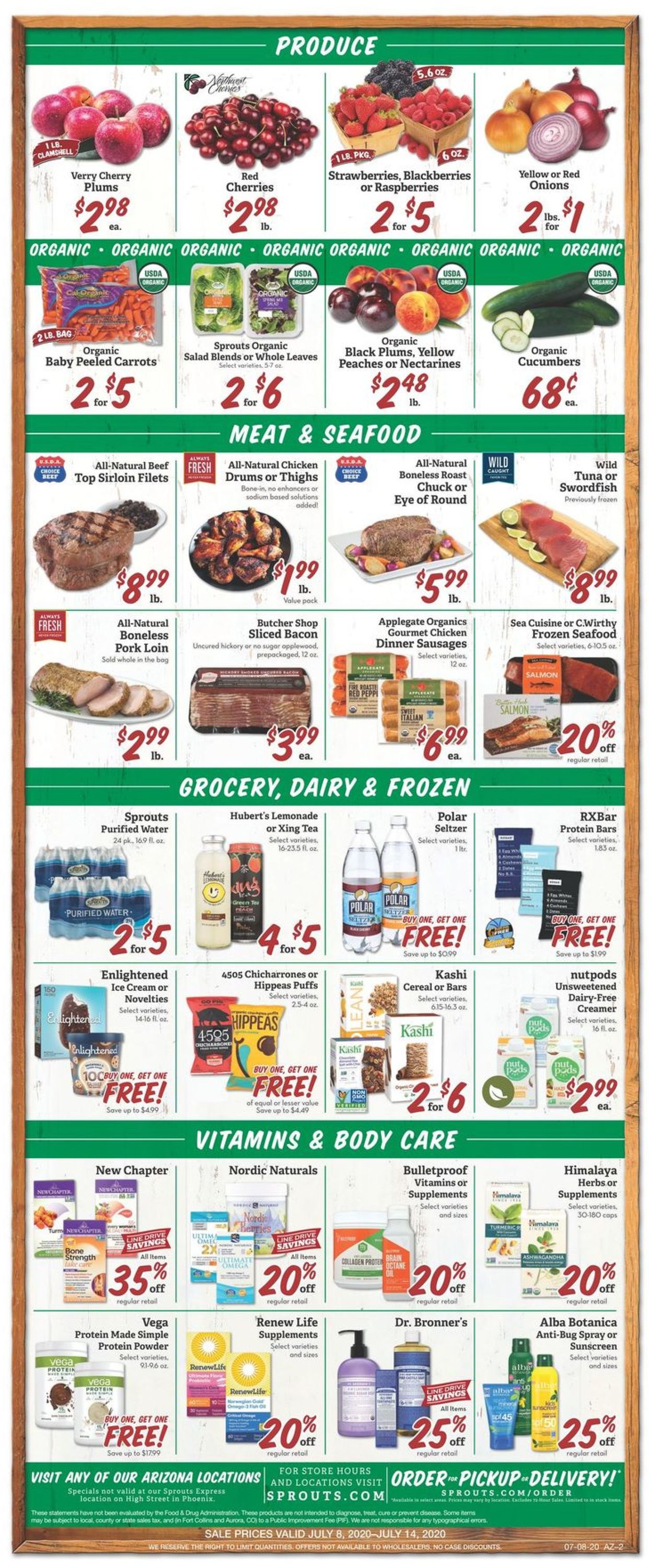 Sprouts Weekly Ad Circular - valid 07/08-07/14/2020 (Page 2)
