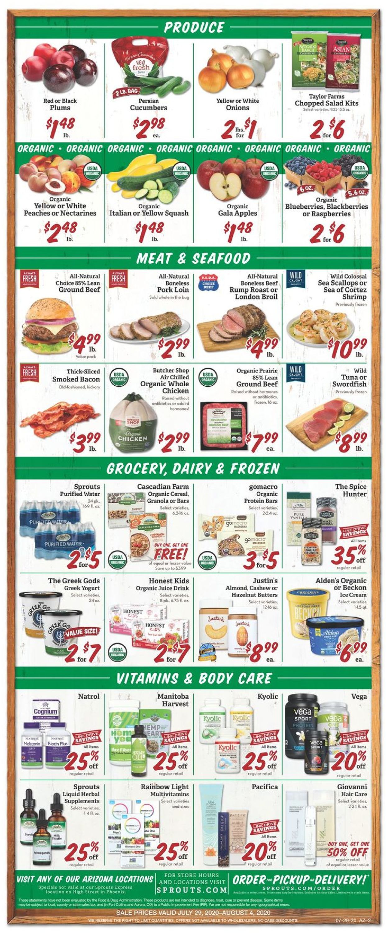 Sprouts Weekly Ad Circular - valid 07/29-08/04/2020 (Page 2)